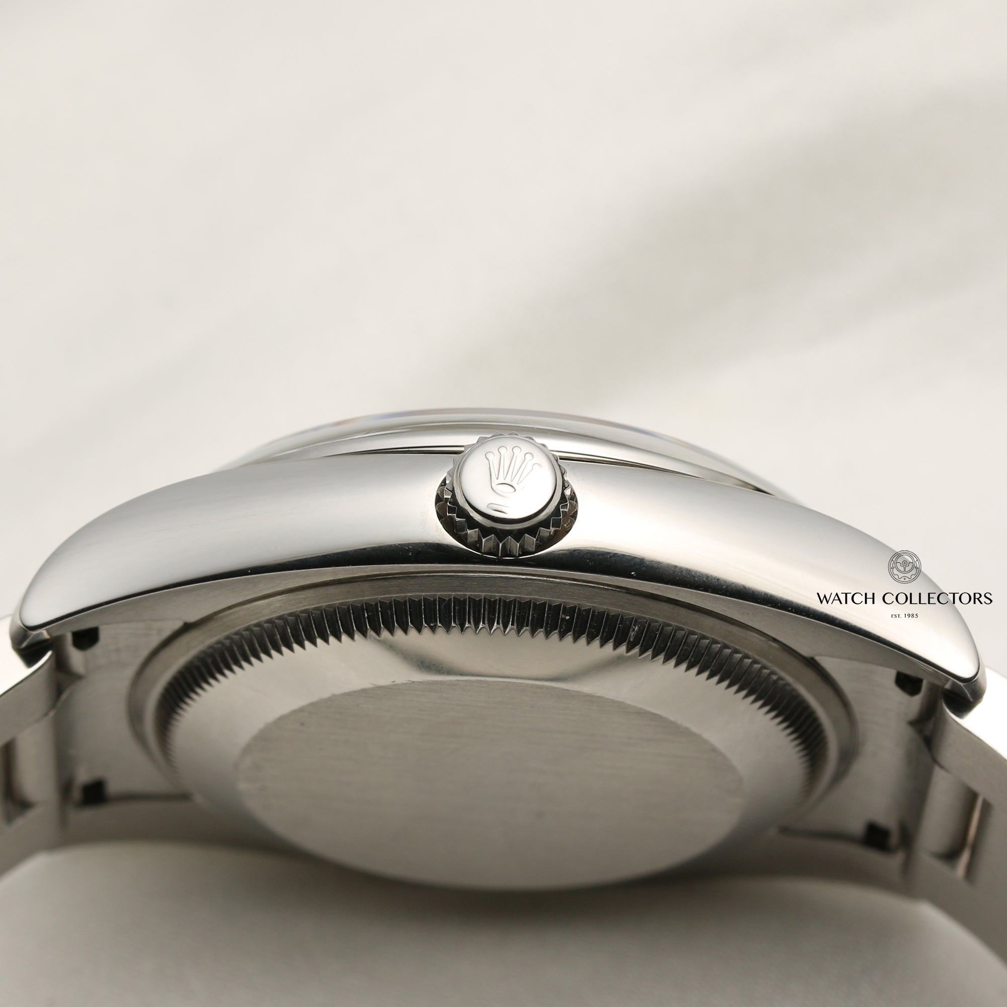 Rolex Oyster Perpetual 114200 Stainless Steel Second Hand Watch Collectors 5