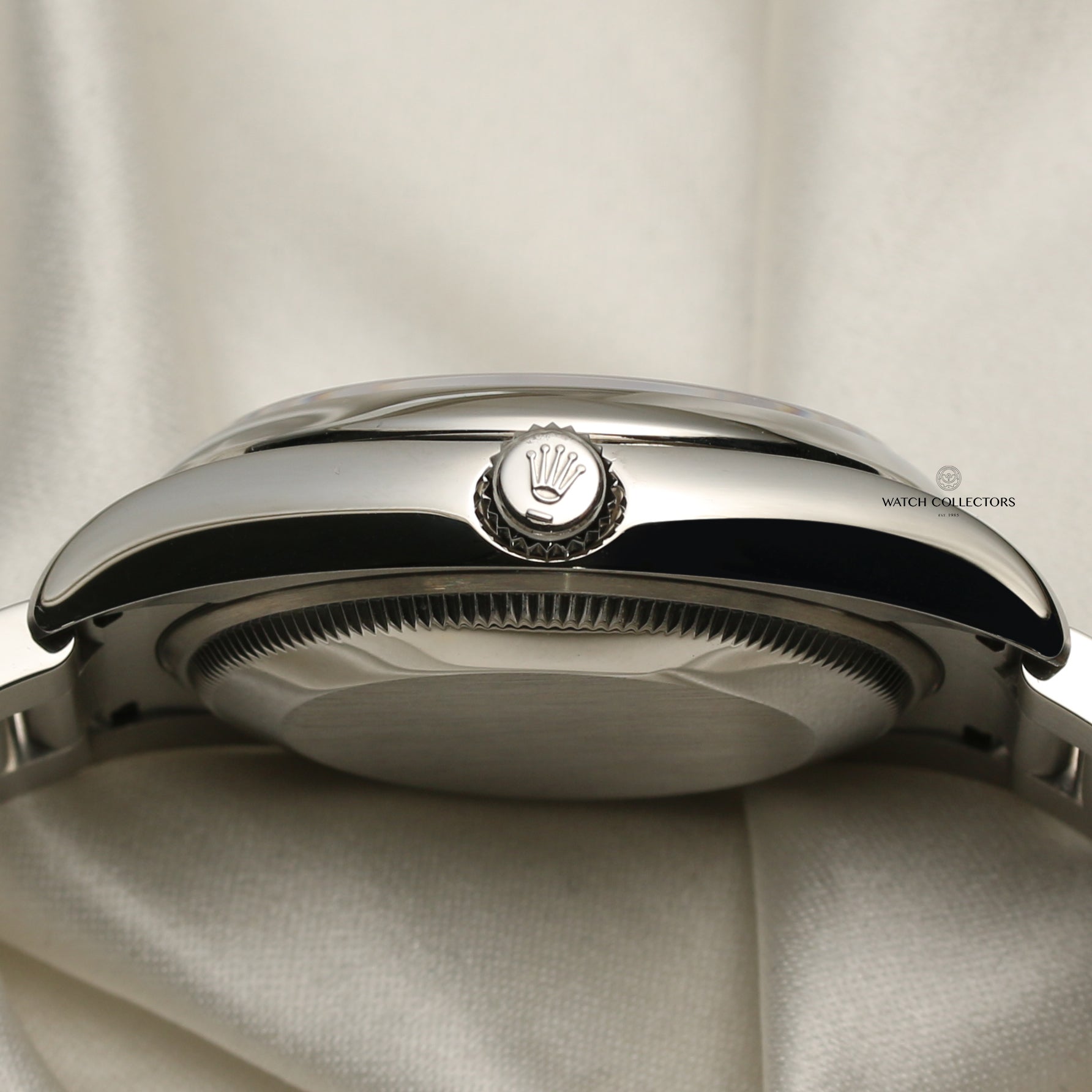 Rolex Oyster Perpetual 114200 Stainless Steel Second Hand Watch Collectors 5