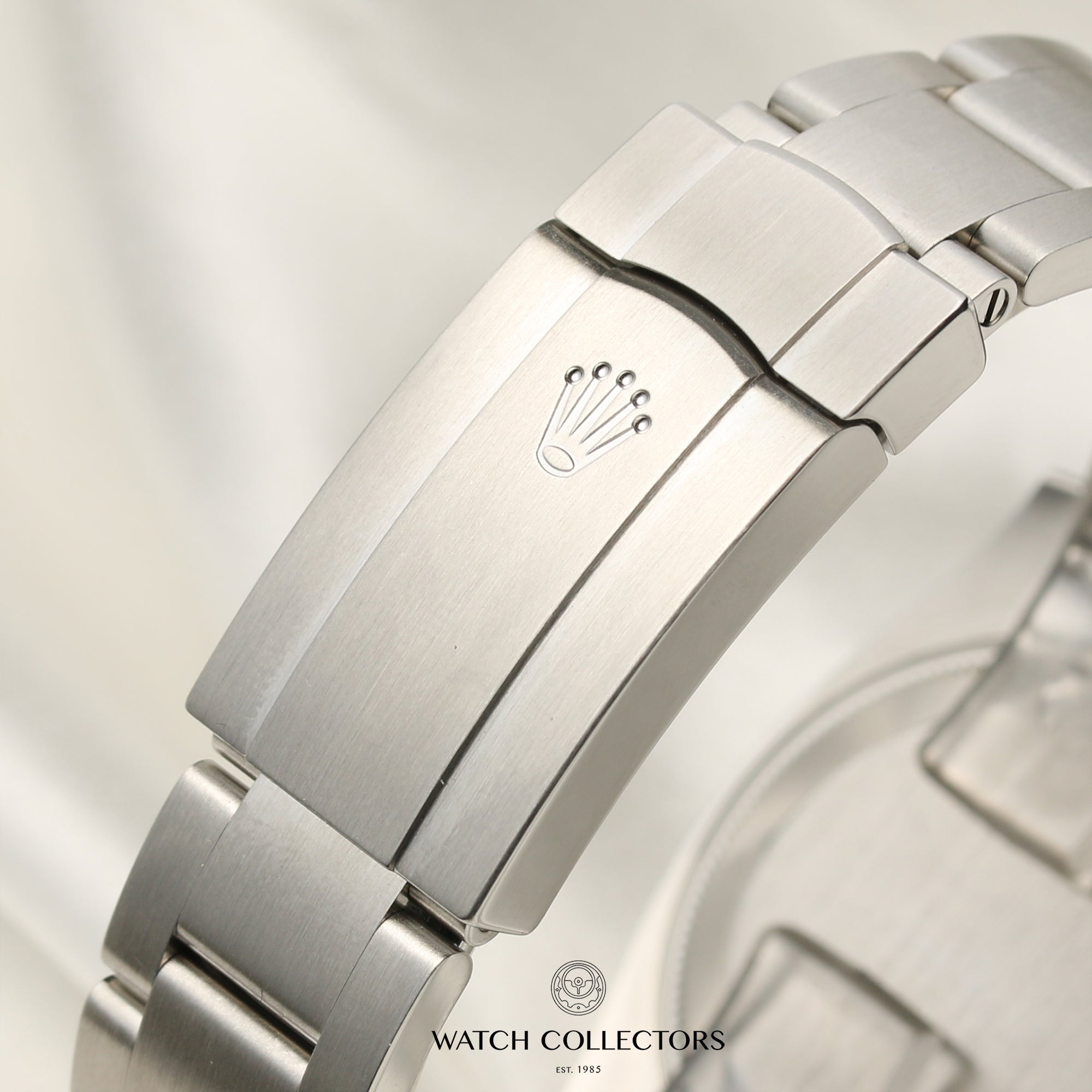 Rolex Oyster Perpetual 114200 Stainless Steel Second Hand Watch Collectors 8