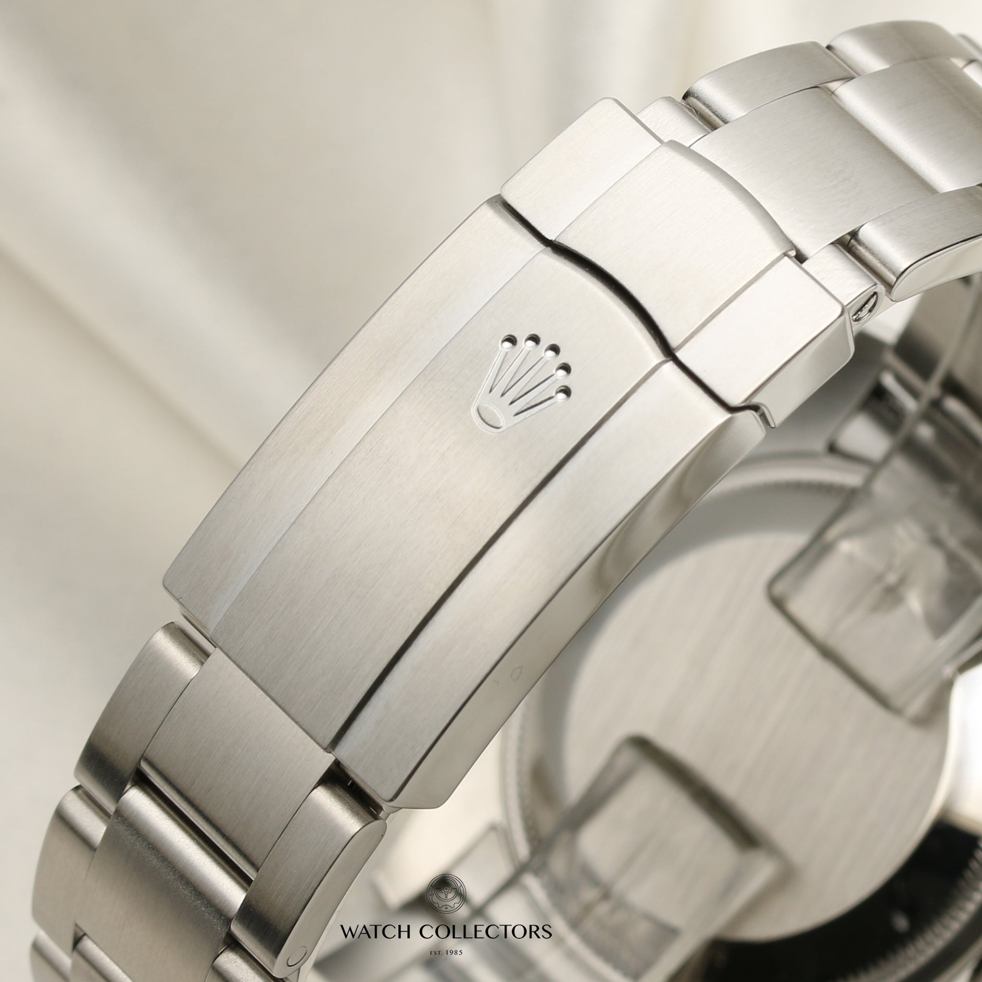 Rolex Oyster Perpetual 114200 Stainless Steel Second Hand Watch Collectors 8