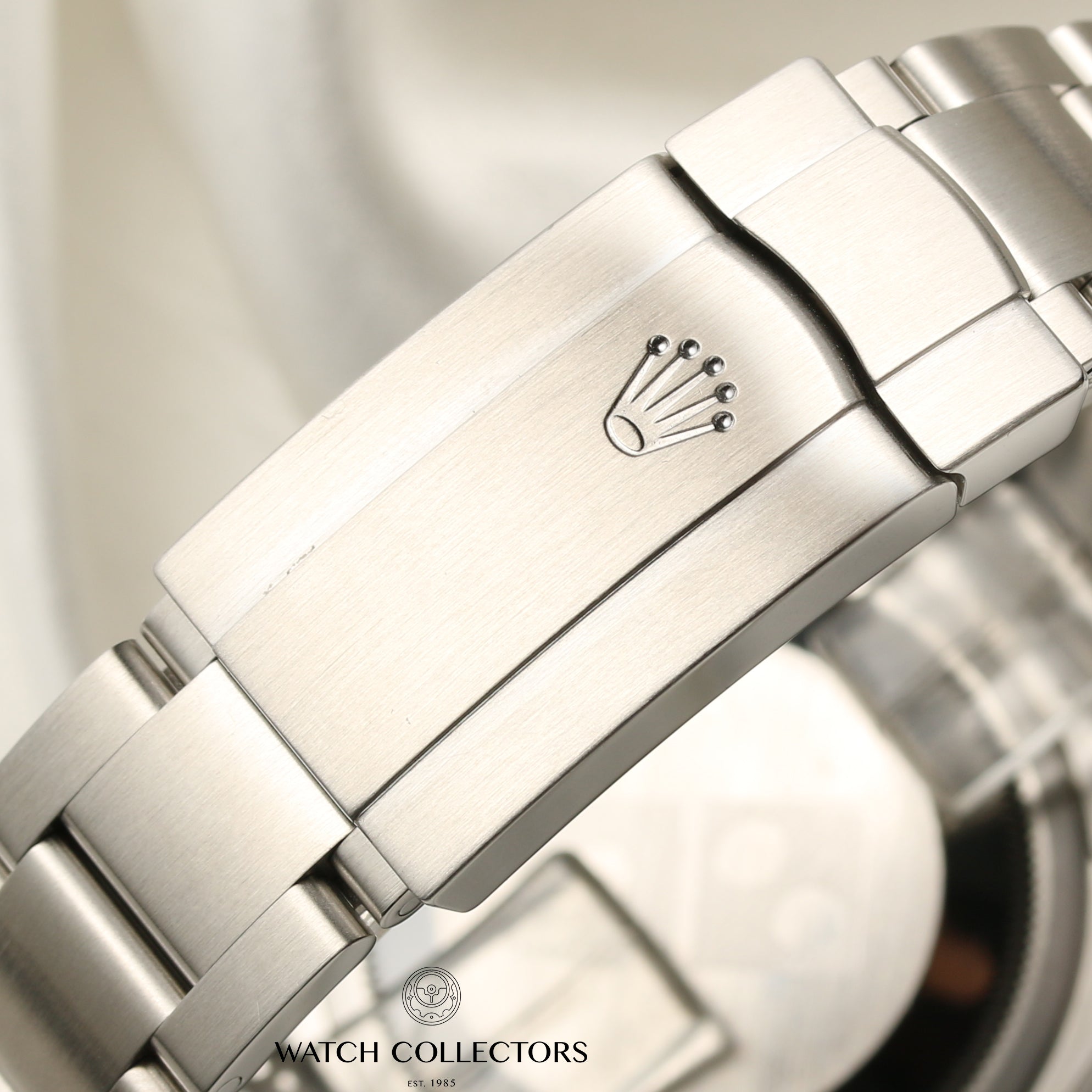 Rolex Oyster Perpetual 116000 Stainless Steel Second Hand Watch Collectors 11