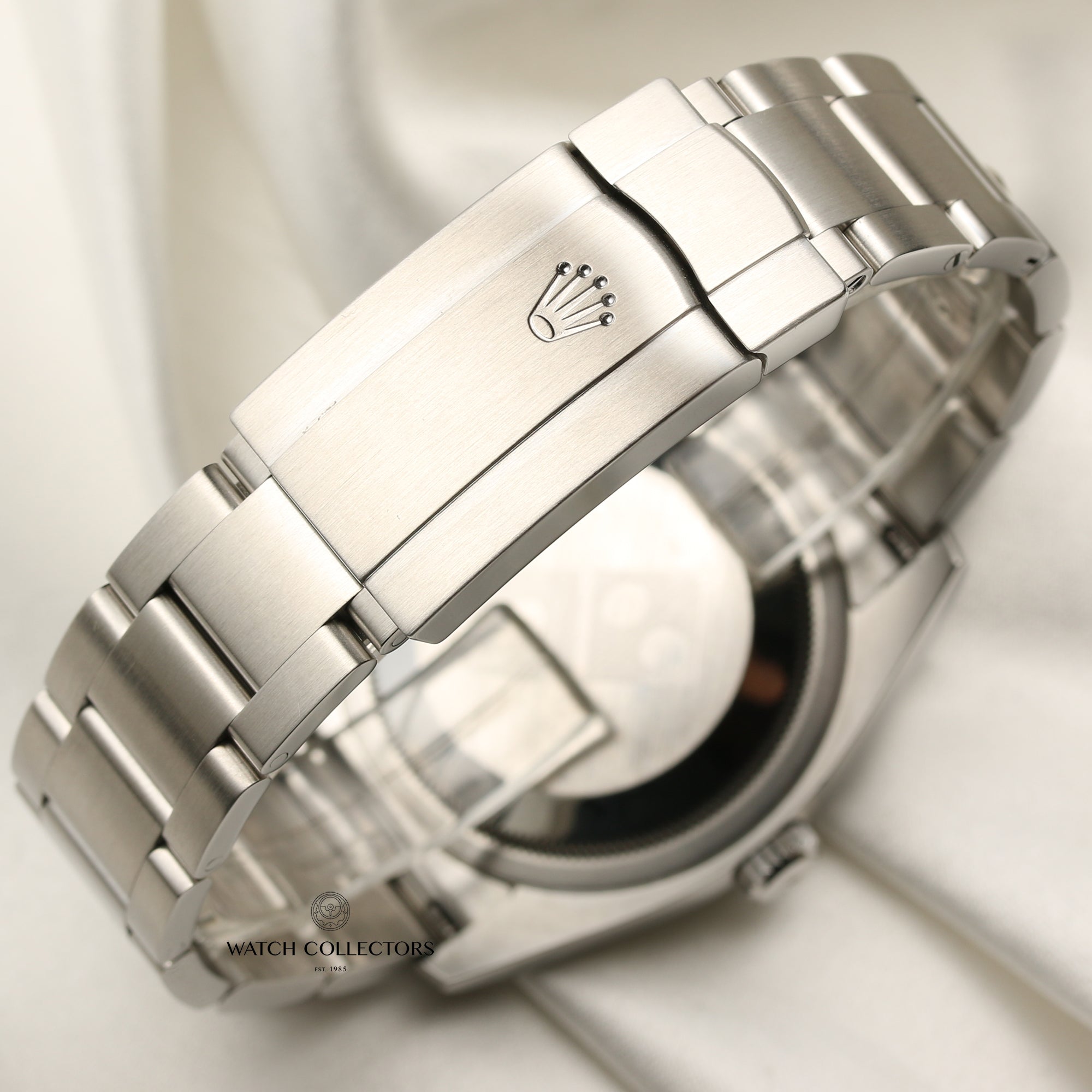 Rolex Oyster Perpetual 116000 Stainless Steel Second Hand Watch Collectors 8