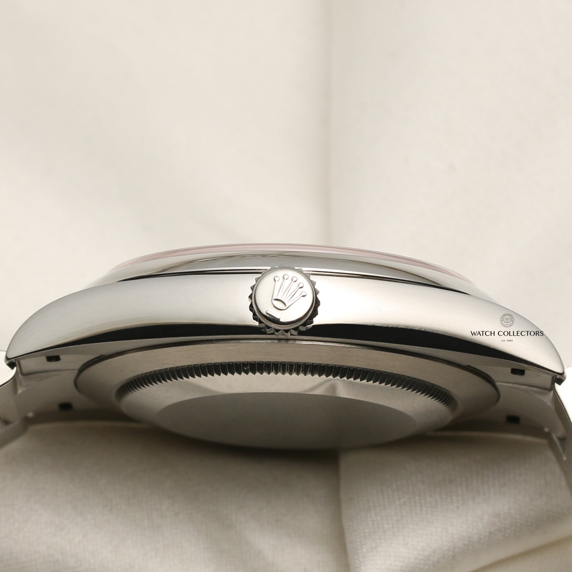 Rolex Oyster Perpetual 124300 Green Dial Stainless Steel Second Hand Watch Collectors 6