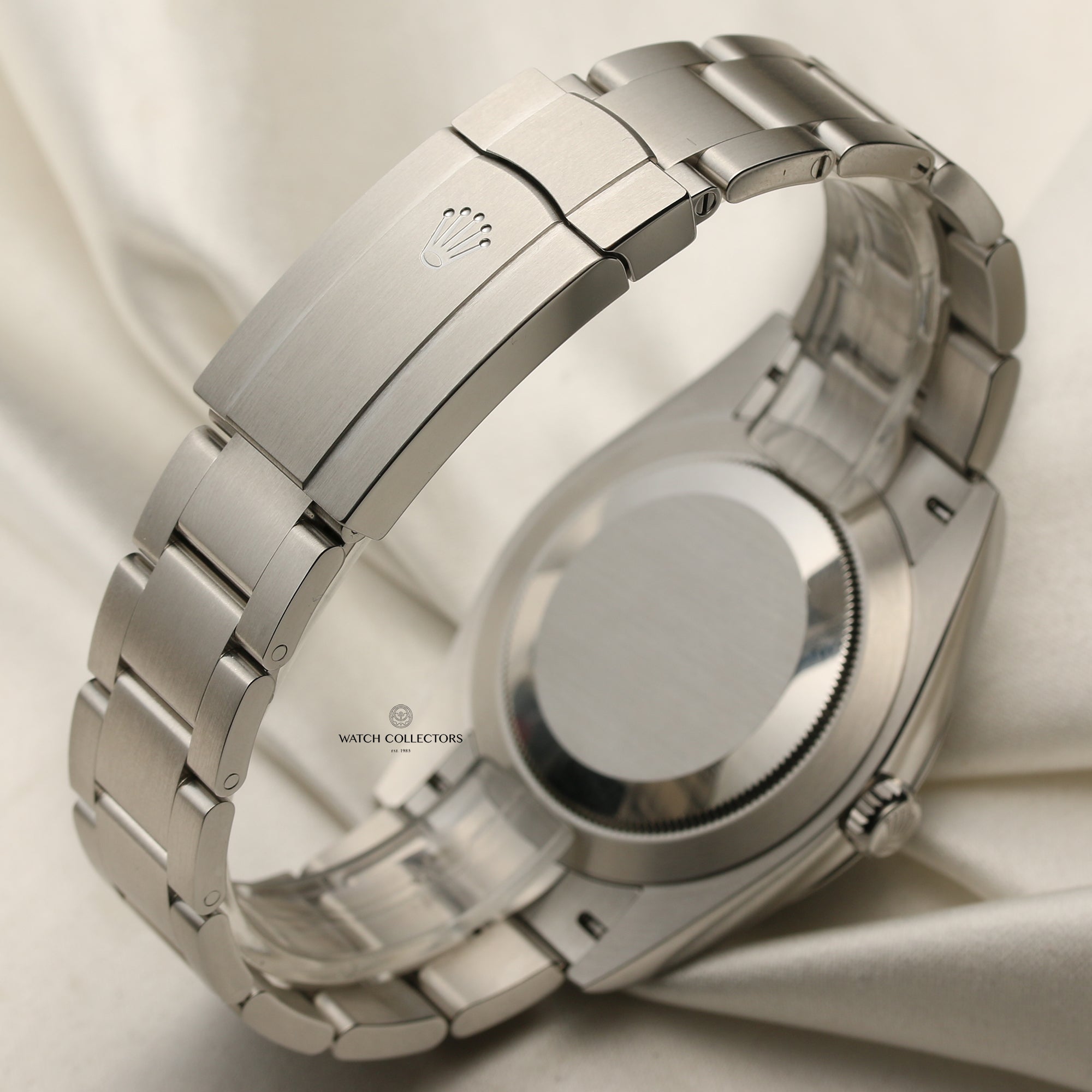 Rolex Oyster Perpetual 124300 Green Dial Stainless Steel Second Hand Watch Collectors 7