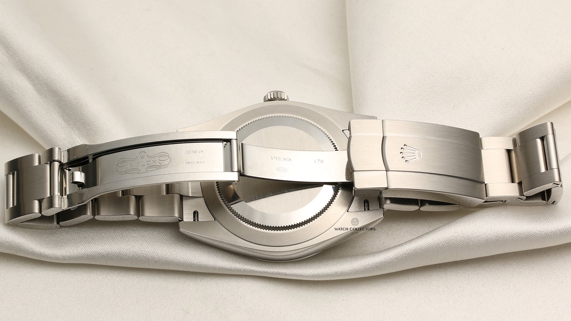 Rolex Oyster Perpetual 124300 Green Dial Stainless Steel Second Hand Watch Collectors 8