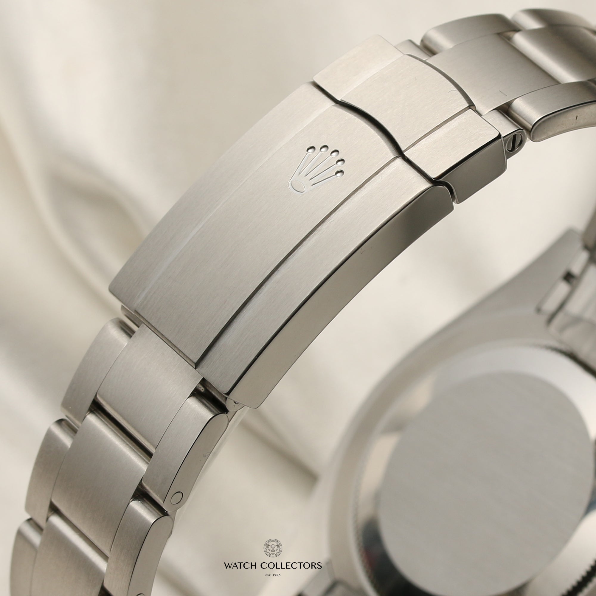 Rolex Oyster Perpetual 124300 Green Dial Stainless Steel Second Hand Watch Collectors 9