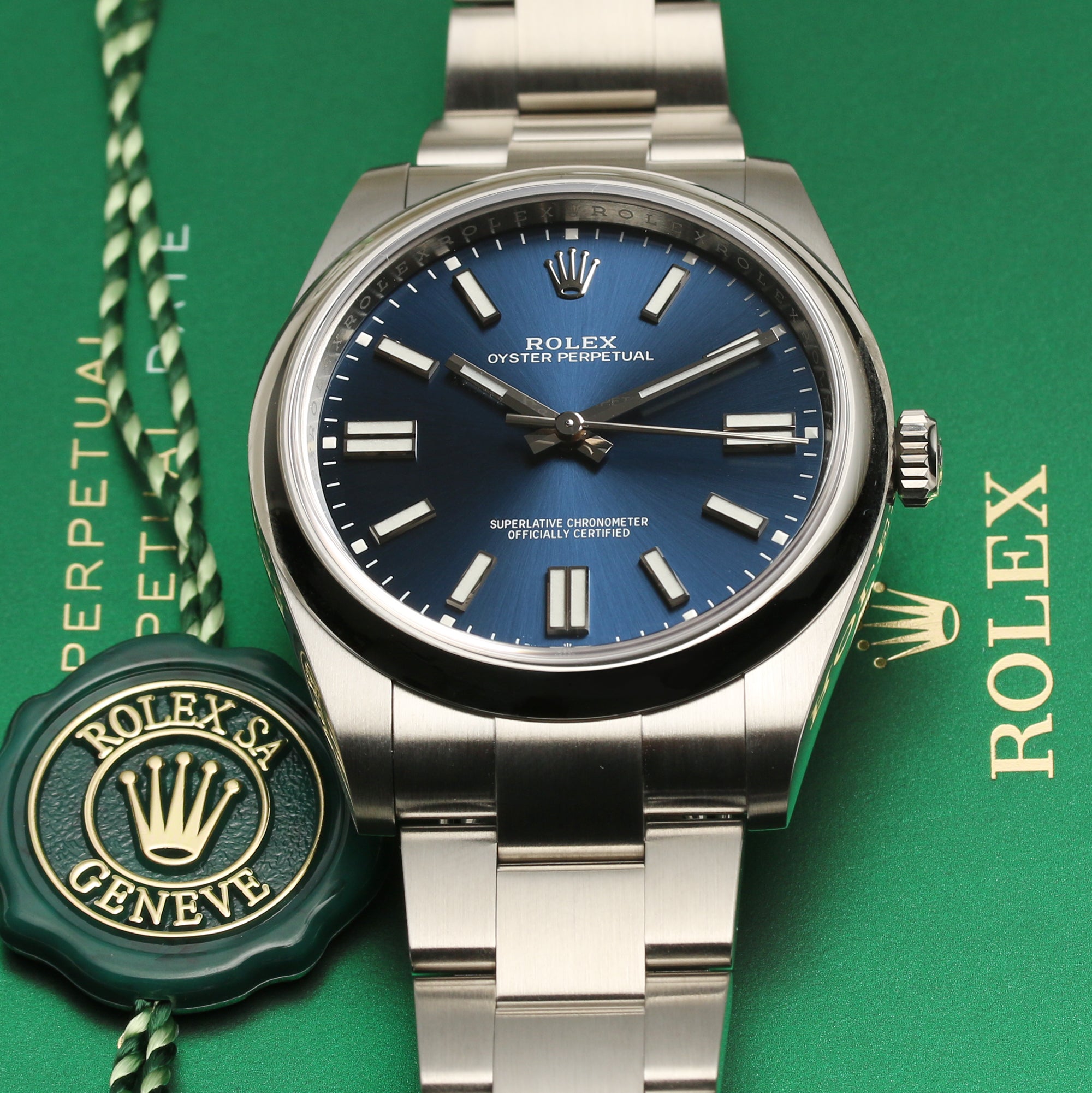Rolex Oyster Perpetual 124300 Stainless Steel Second Hand Watch Collectors 5