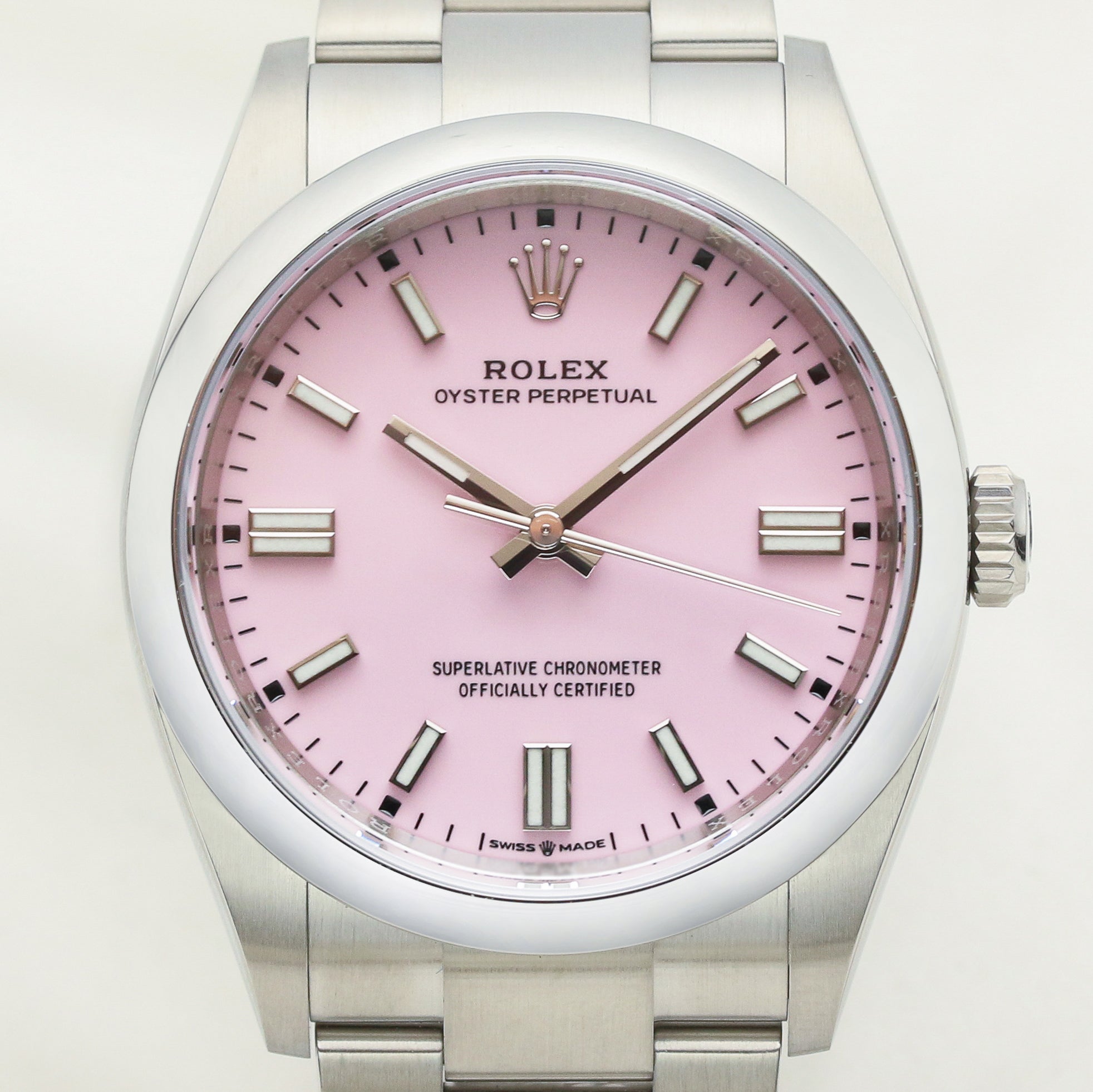 Rolex Oyster Perpetual 126000 Stainless Steel Second Hand Watch Collectors 2-2