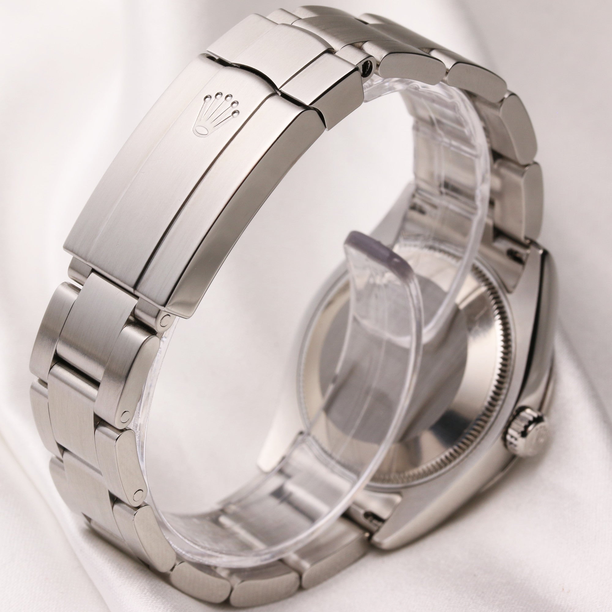 Rolex Oyster Perpetual 177200 Stainless Steel Second Hand Watch Collectors (5)