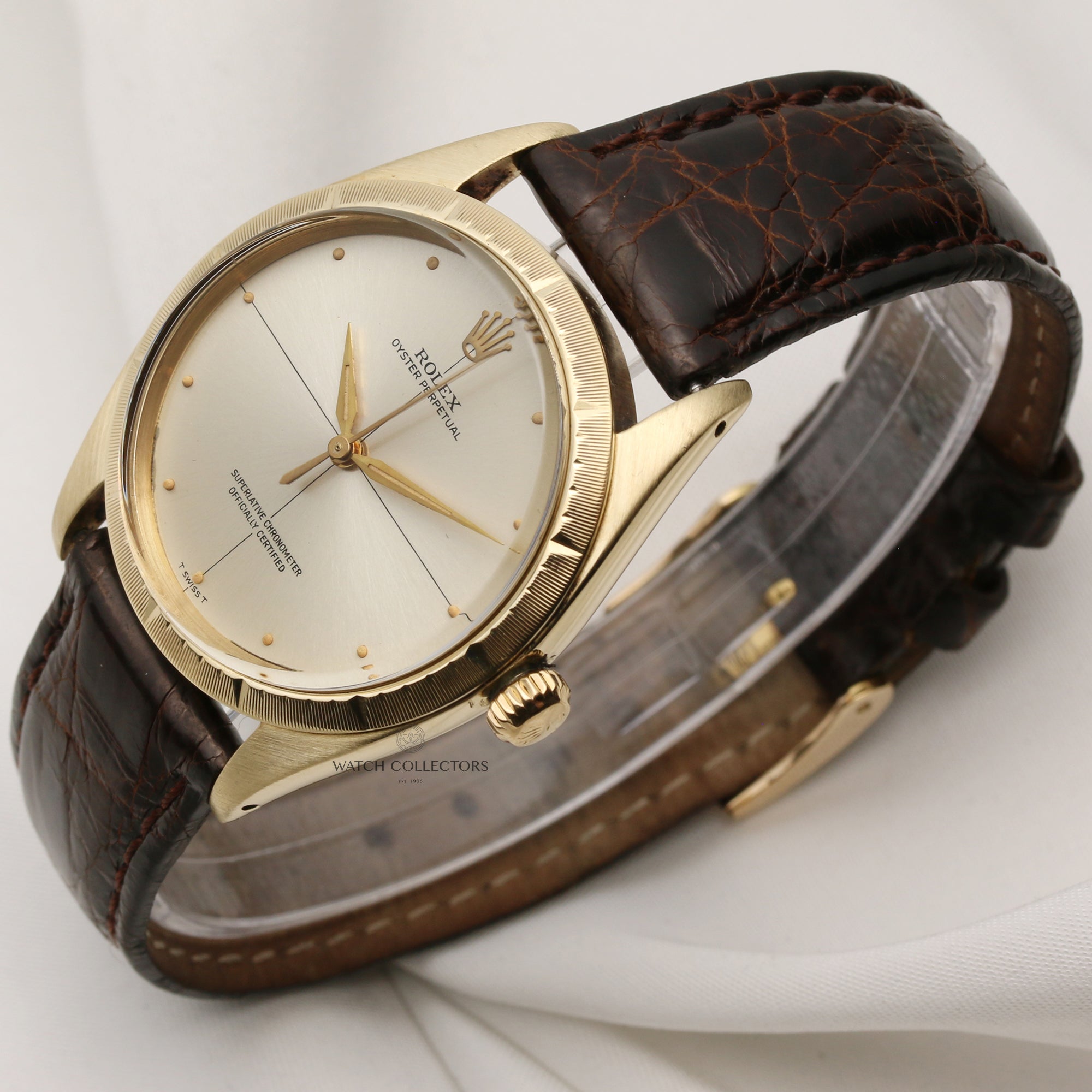 Rolex-Oyster-Perpetual-18K-Yellow-Gold-Second-Hand-Watch-Collectors-3