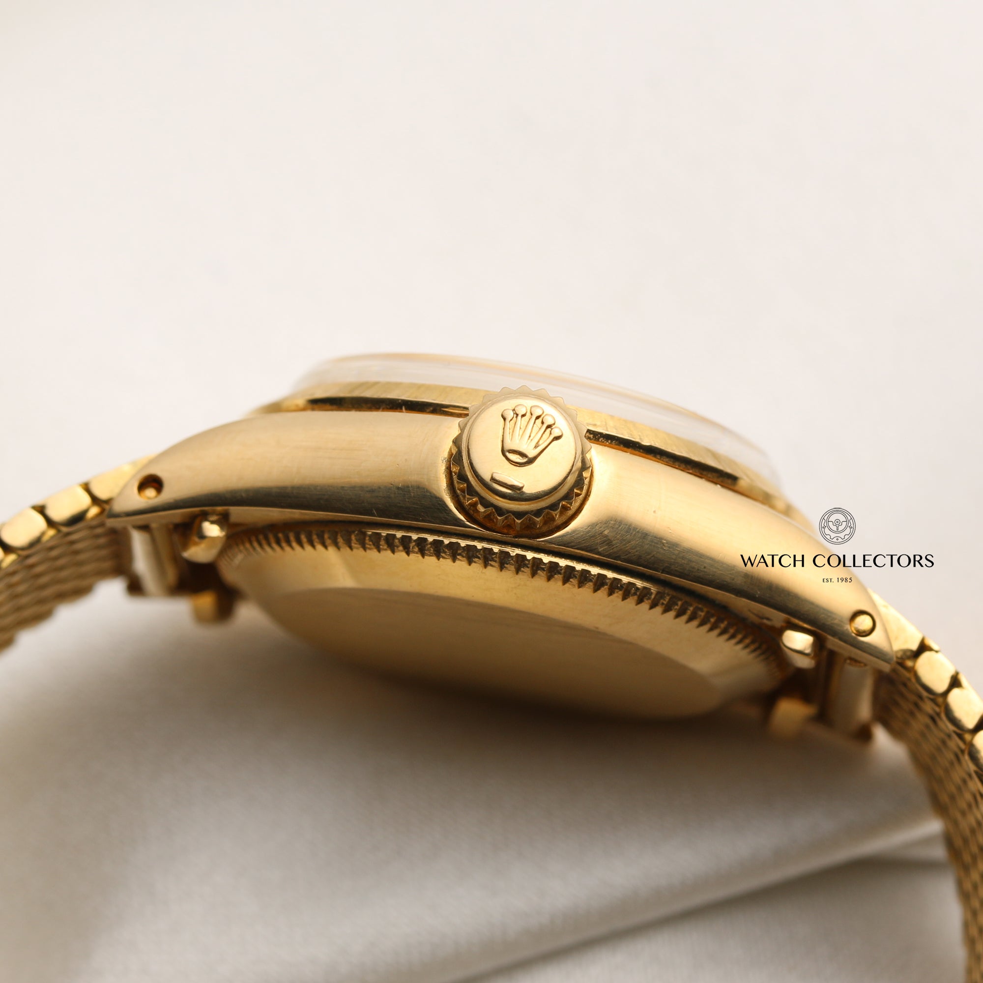 Rolex Oyster Perpetual 18K Yellow Gold Second Hand Watch Collectors 5