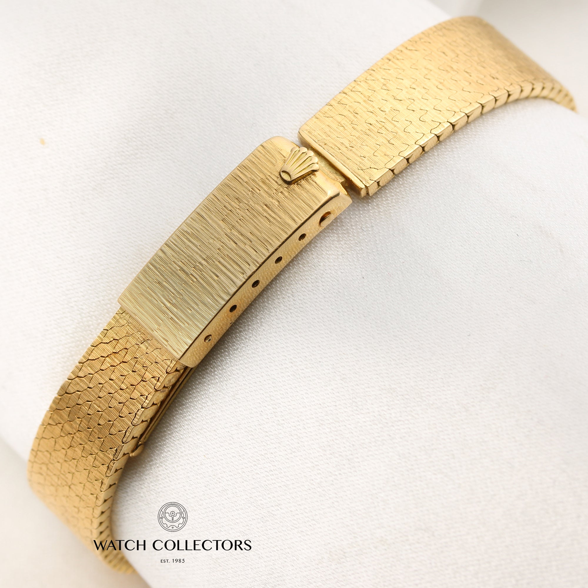 Rolex Oyster Perpetual 18K Yellow Gold Second Hand Watch Collectors 7