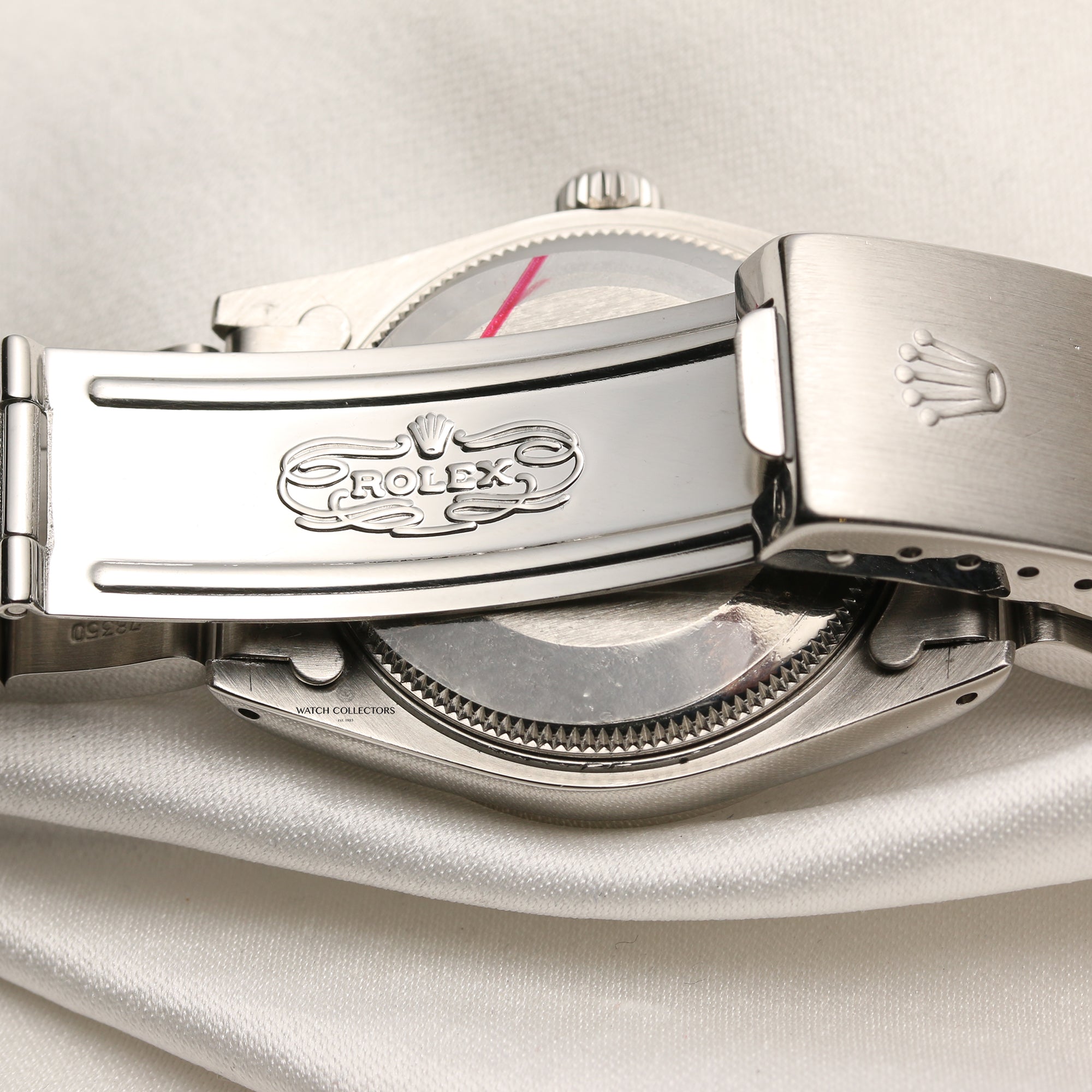 Rolex Oyster Perpetual 67480 Stainless Steel Second Hand Watch Collectors 7