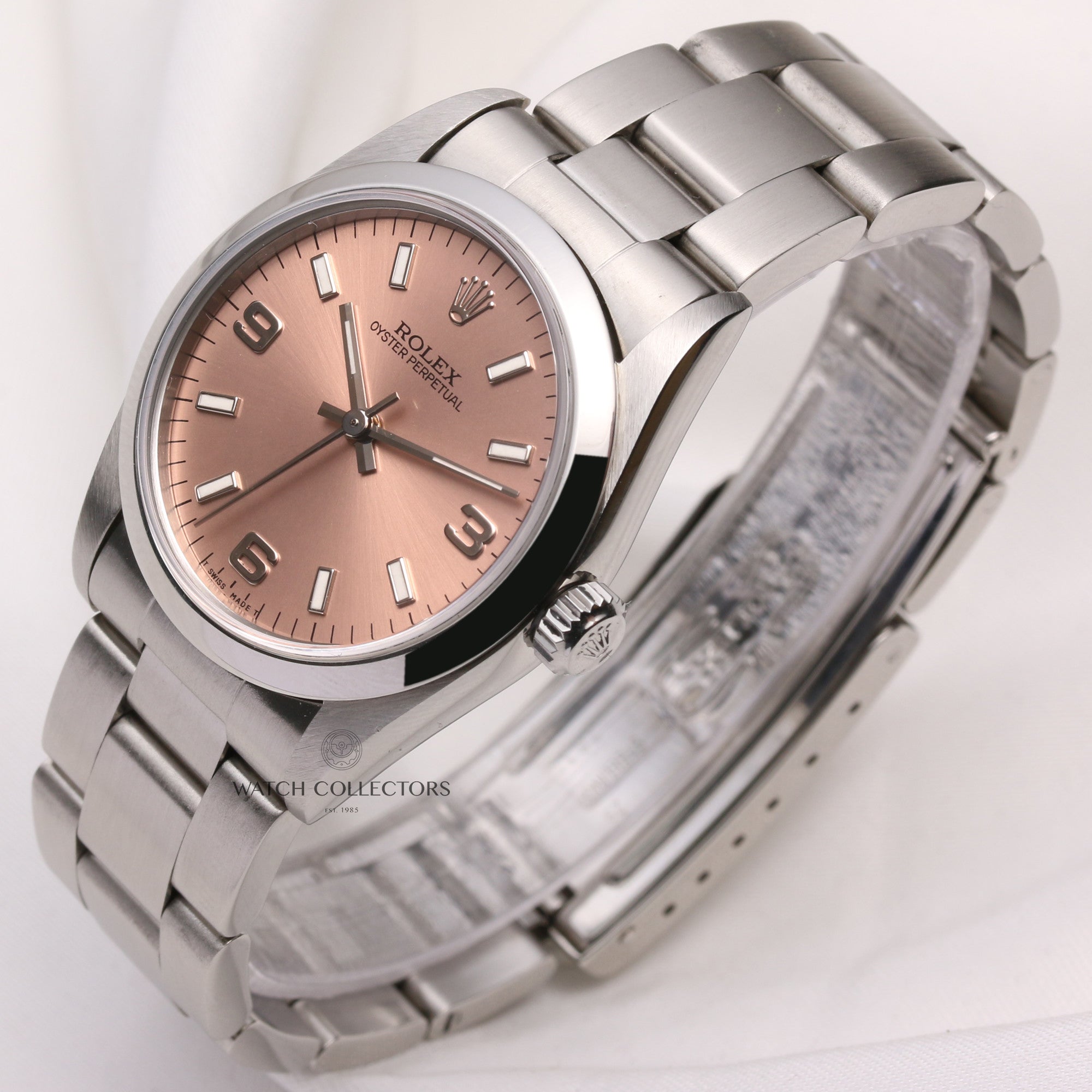 Rolex-Oyster-Perpetual-67480-U17-Stainless-Steel-Second-Hand-Watch-Collectors-3