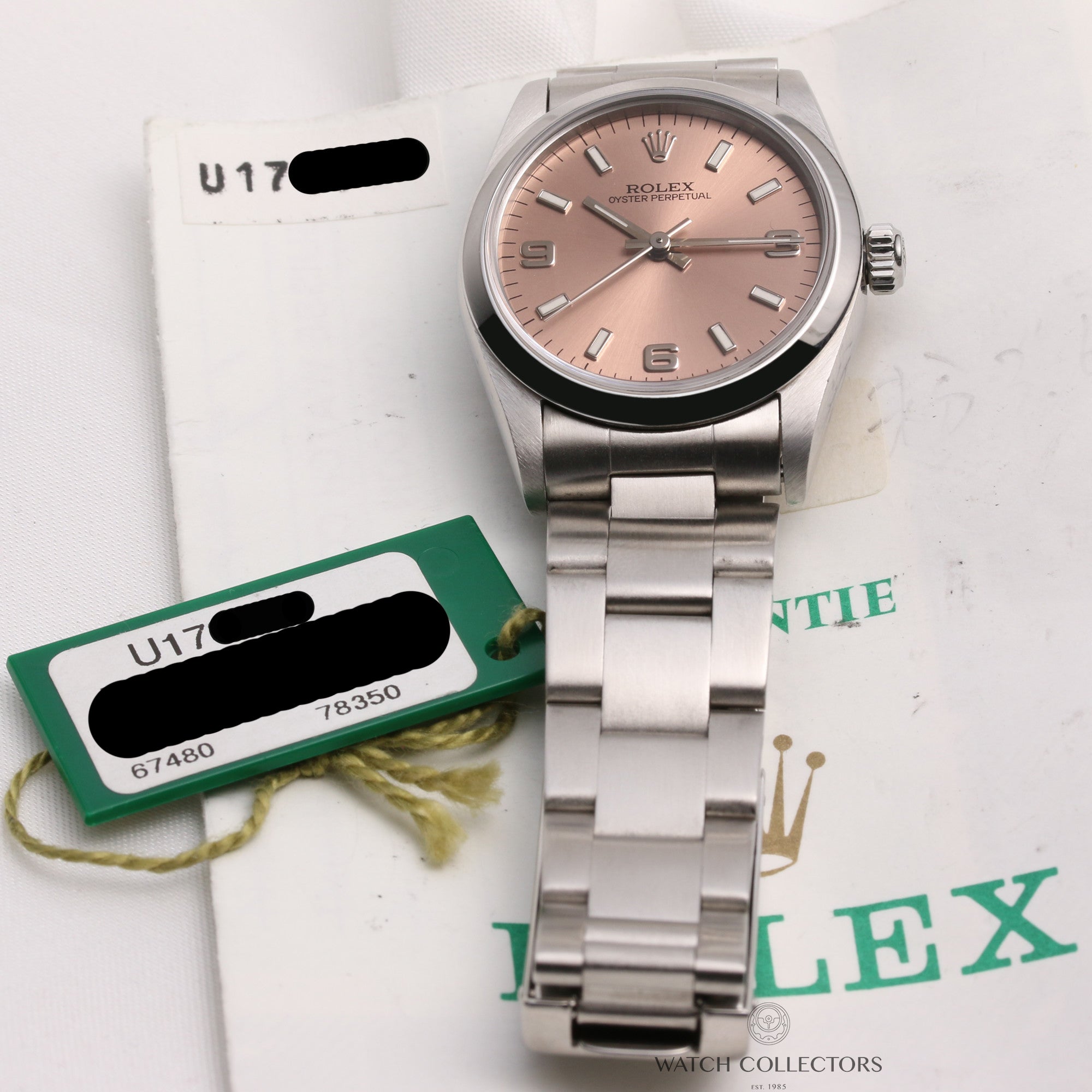 Rolex-Oyster-Perpetual-67480-U17-Stainless-Steel-Second-Hand-Watch-Collectors-7