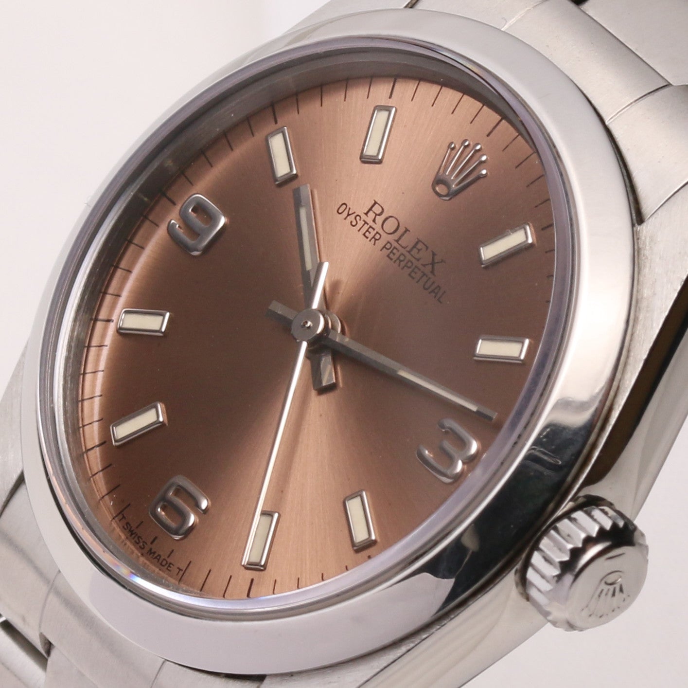 Rolex Oyster Perpetual 67480 U31 Stainless Steel Second Hand Watch Collectors 4