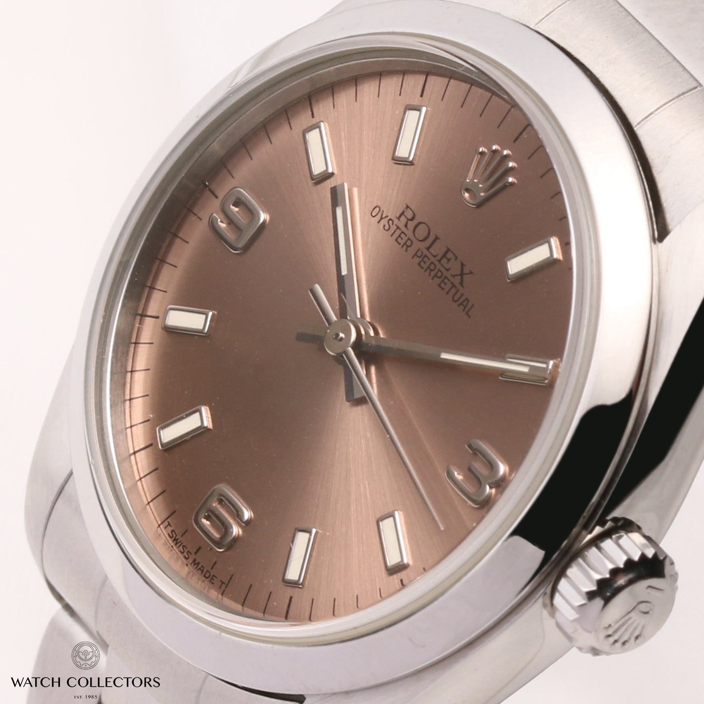 Rolex-Oyster-Perpetual-67480-U89-Stainless-Steel-Second-Hand-Watch-Collectors-4