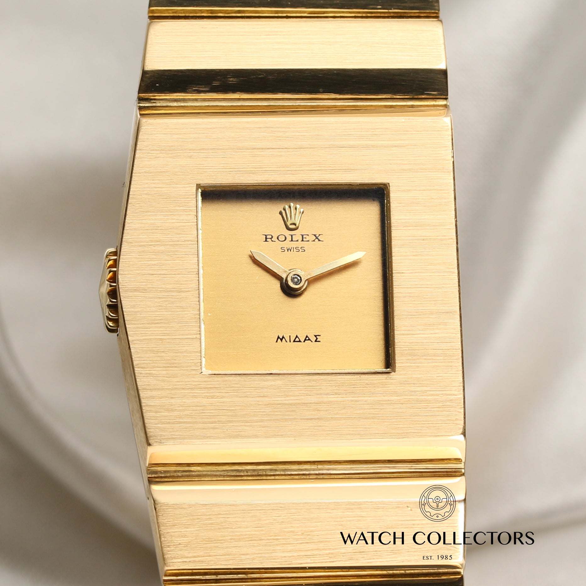 Rolex Queen Of Midas 18K Yellow Gold Second Hand Watch Collectors 2