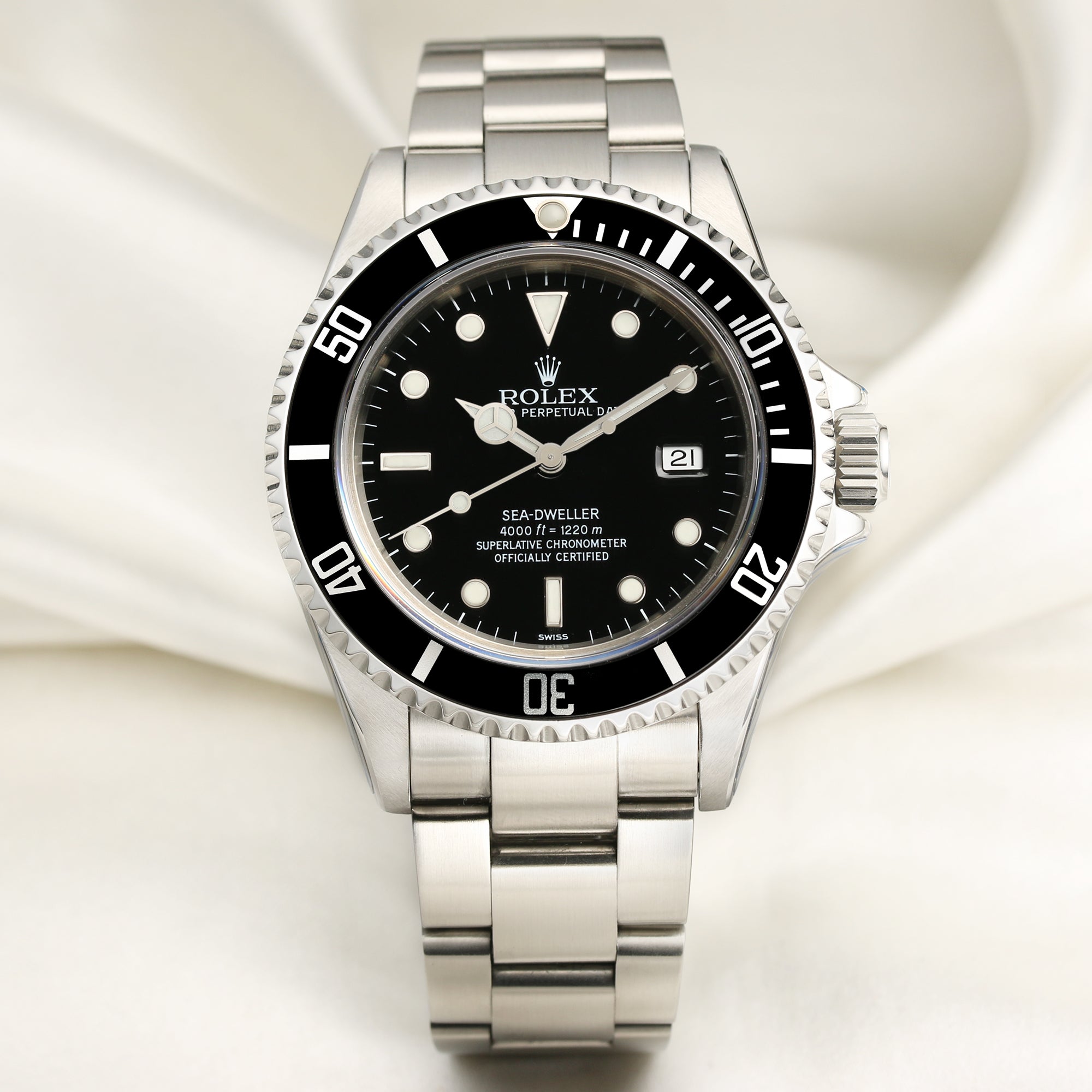 Rolex Sea-Dweller 16600 Stainless Steel Second Hand Watch Collectors 1