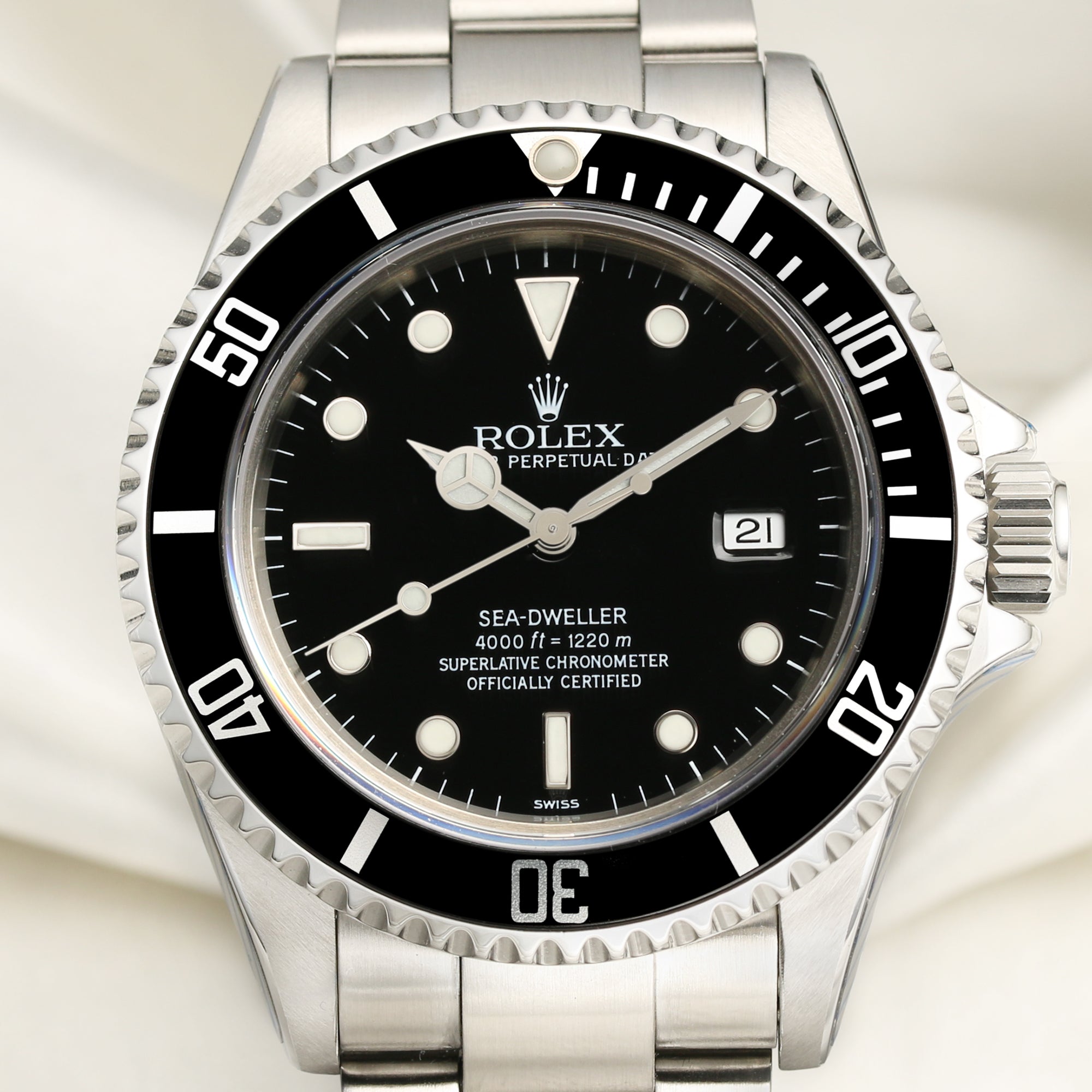 Rolex Sea-Dweller 16600 Stainless Steel Second Hand Watch Collectors 2