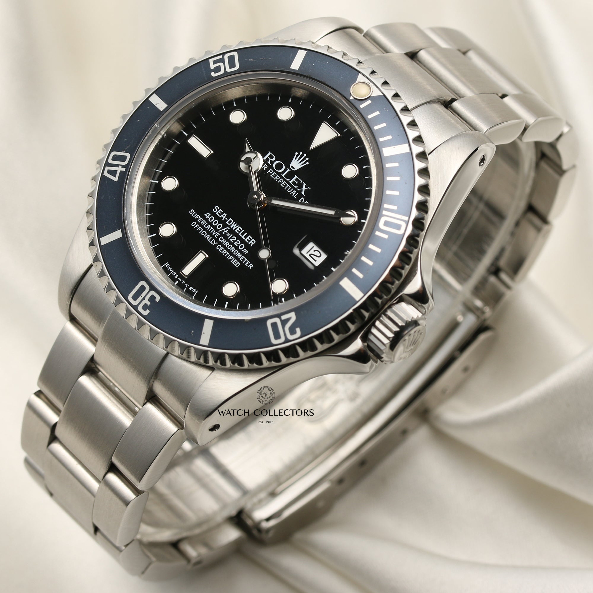 Rolex Sea-Dweller 16600 Stainless Steel Second Hand Watch Collectors 3