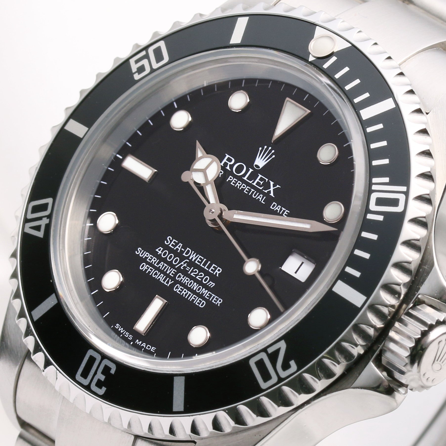 Rolex Sea-Dweller 16600 Stainless Steel Second Hand Watch Collectors 4