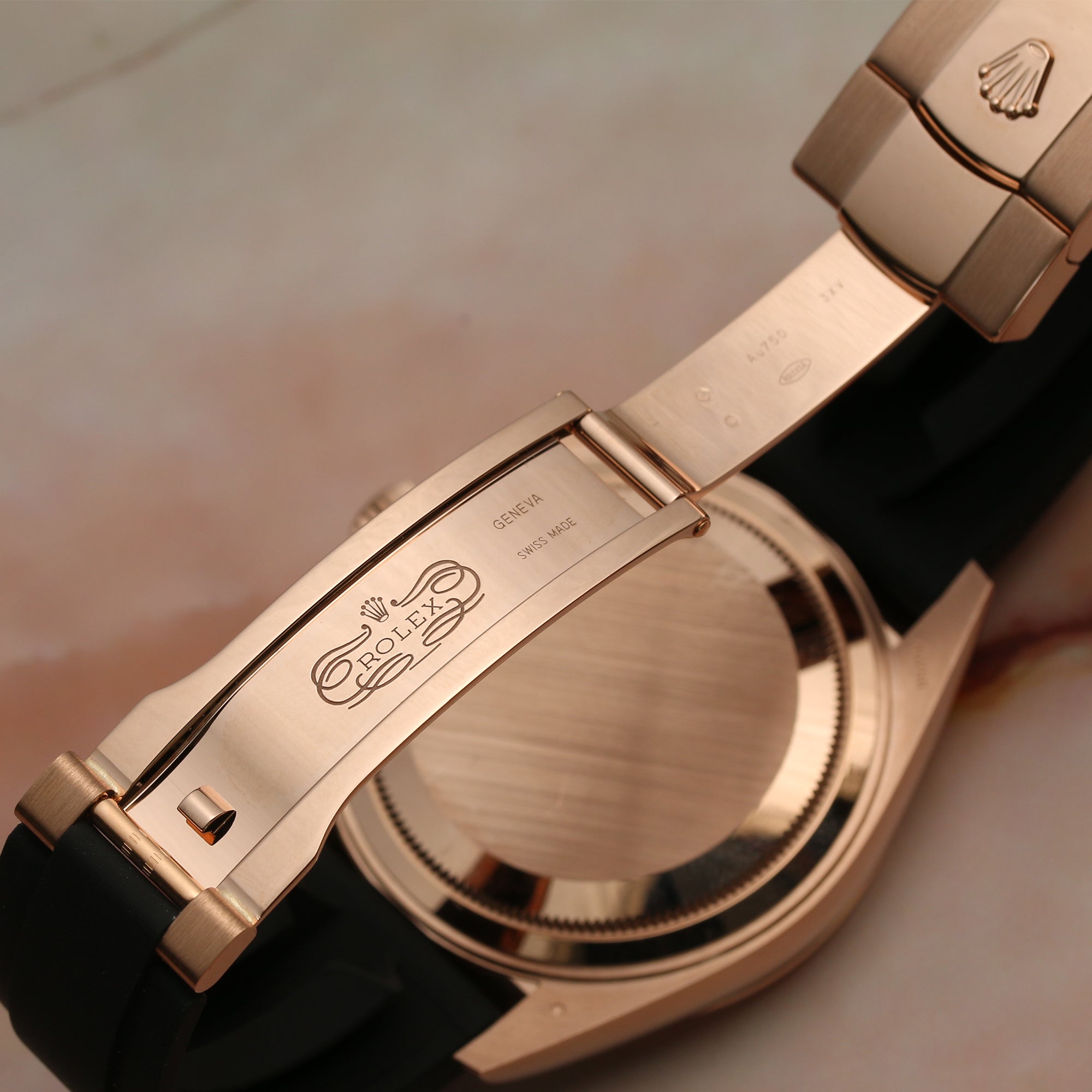 Rolex Sky-Dweller 18K Rose Gold Chocolate Dial 326235 Second Hand watch Collectors 7