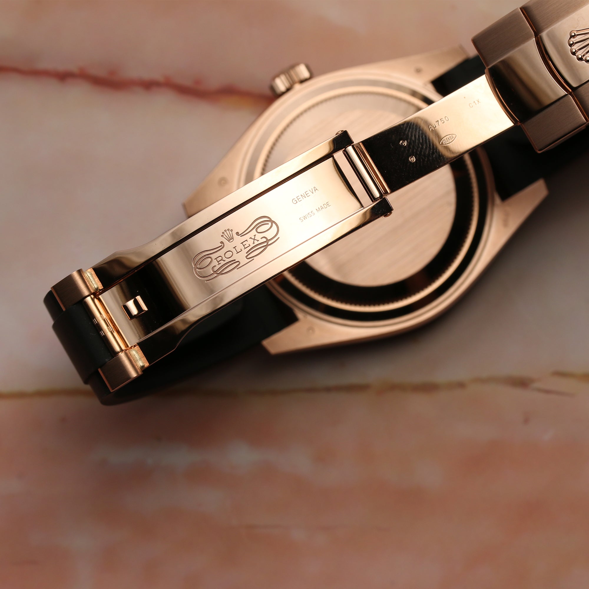 Rolex Sky-Dweller 326235 18K Rose Gold Chocolate Dial Second Hand Watch Collectors 6