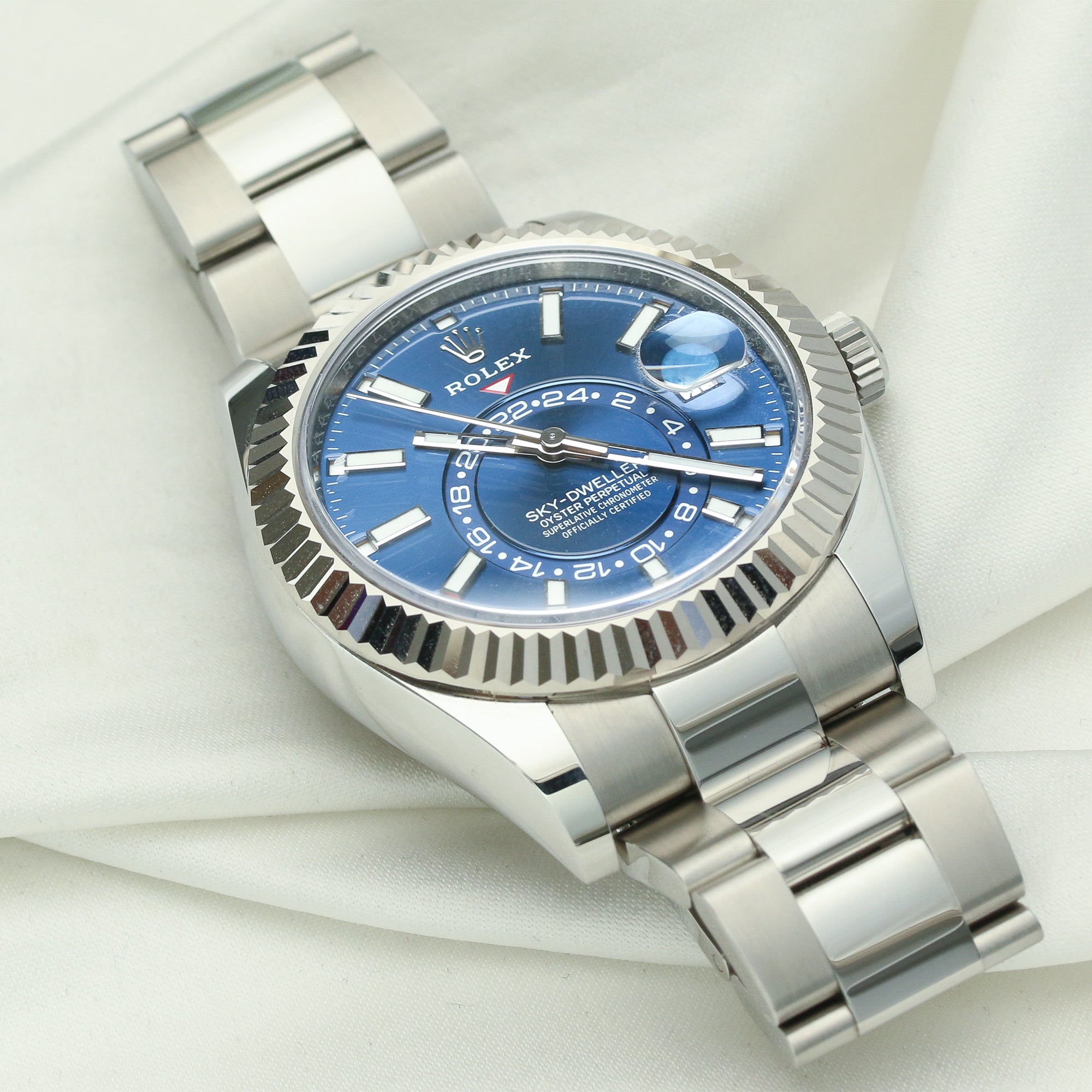 Rolex Sky-Dweller 326934 Stainless Steel Second Hand Watch Collectors 4-2