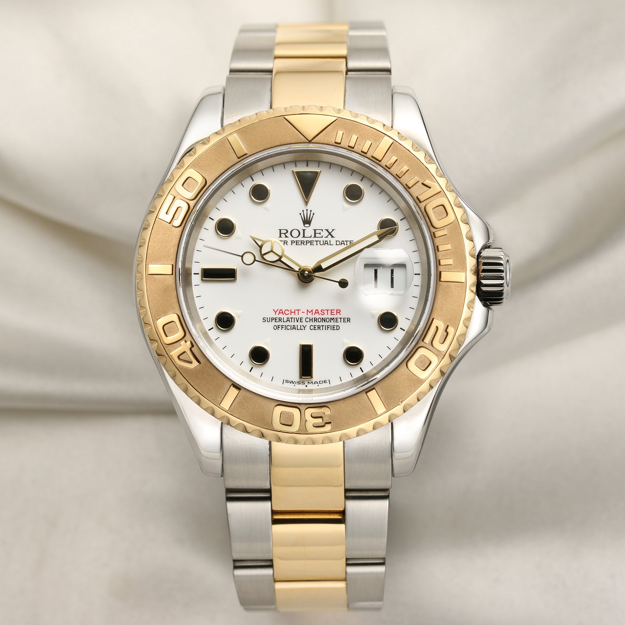 Rolex-Steel-Gold-Yacht-Master-Second-Hand-Watch-Collectors-1