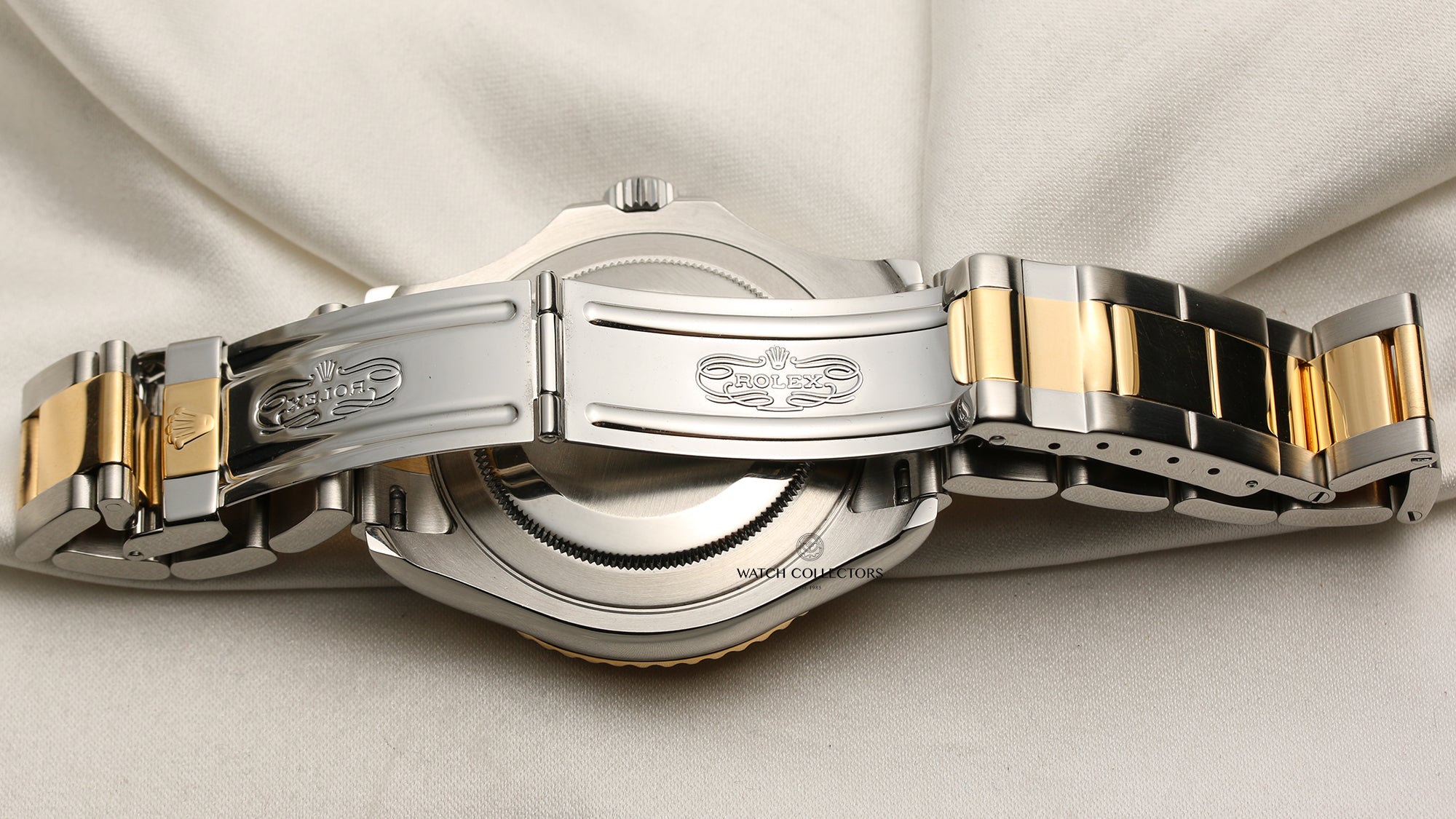 Rolex Steel & Gold Yacht-Master Second Hand Watch Collectors 7
