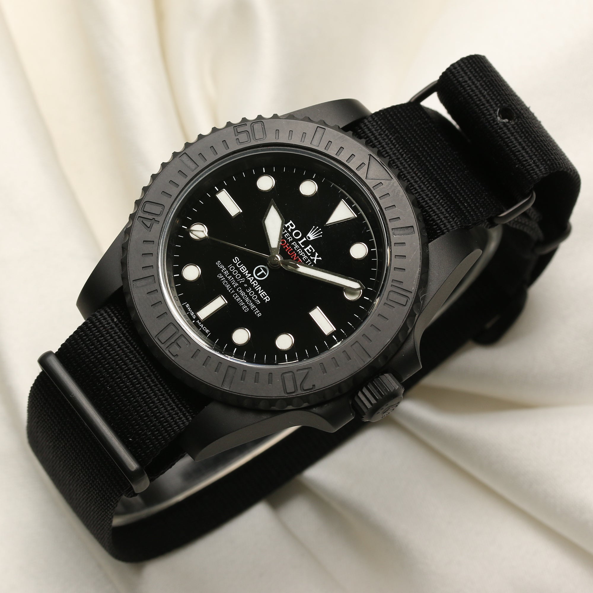 Rolex Submariner 114060 Non Date Pro Hunter Second Hand Watch Collectors 3