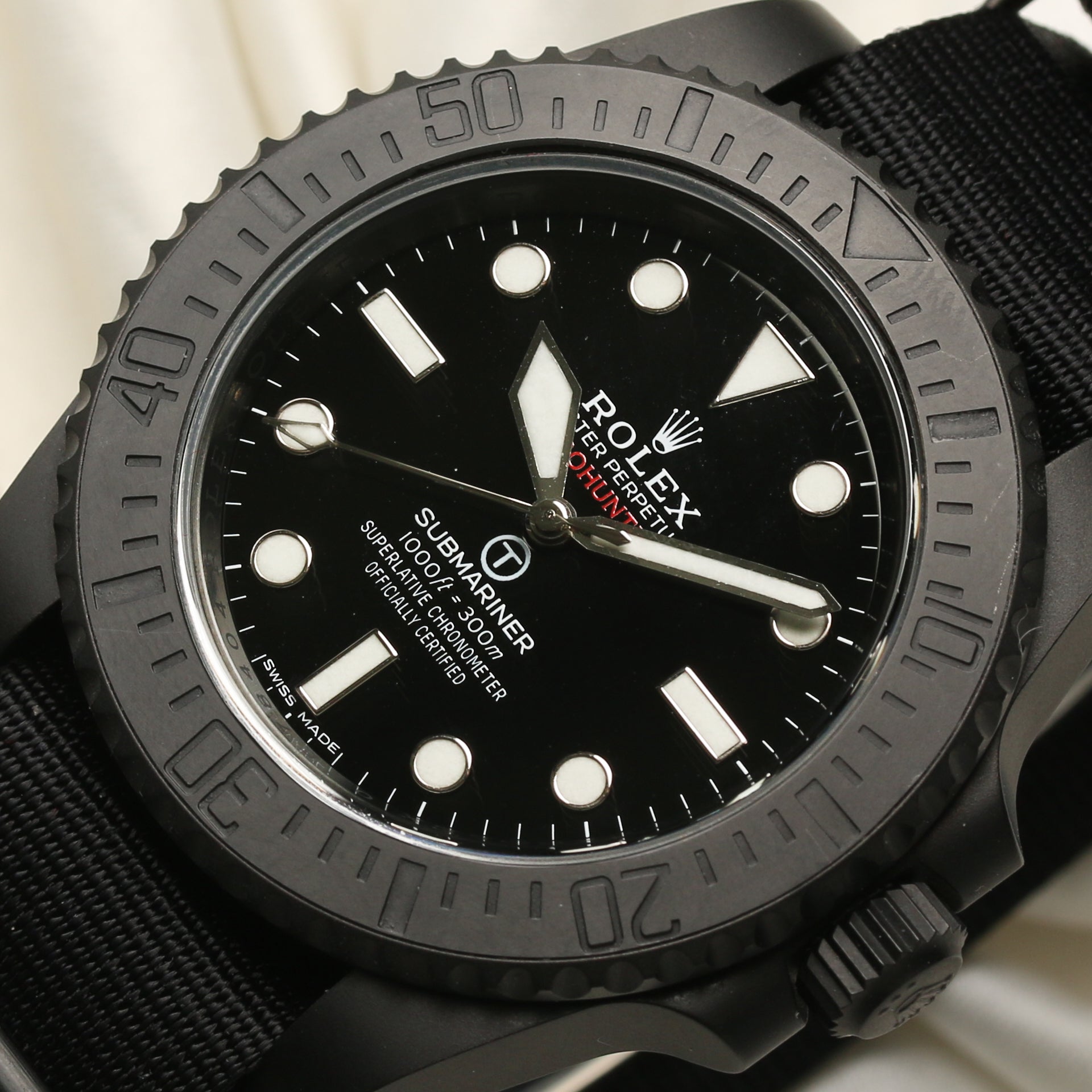 Rolex Submariner 114060 Non Date Pro Hunter Second Hand Watch Collectors 4