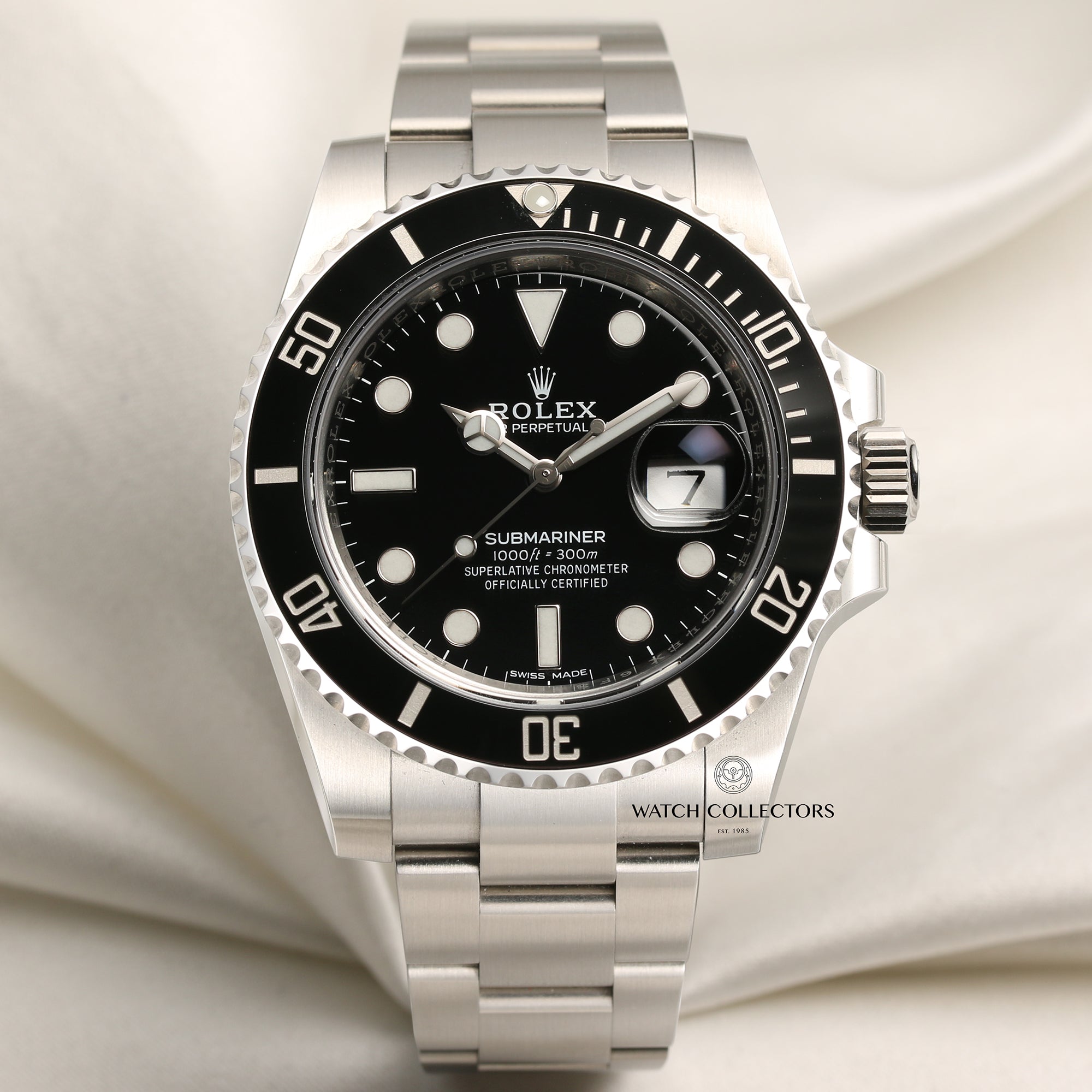 Rolex Submariner 116610LN Stainless Steel Ceramic Second Hand Watch Collectors 1