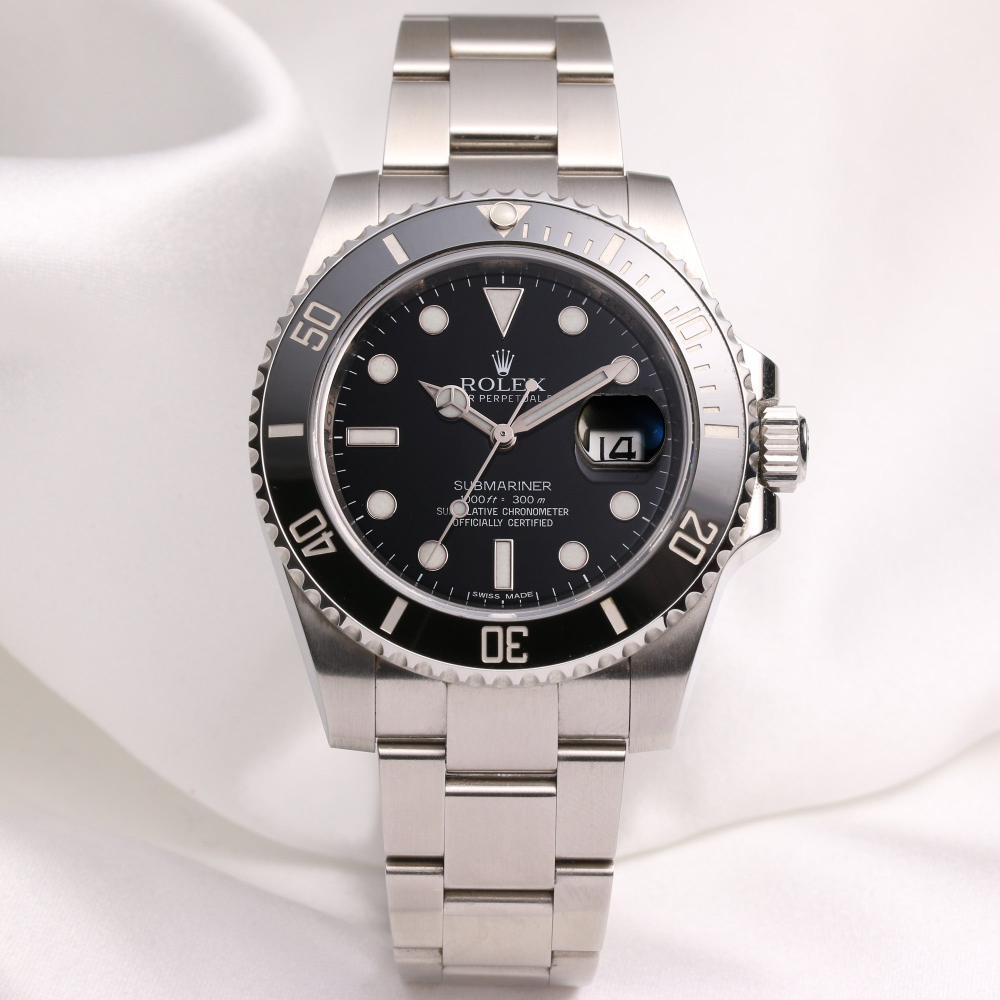 Rolex Submariner 116610LN Stainless Steel Second Hand Watch Collectors 1