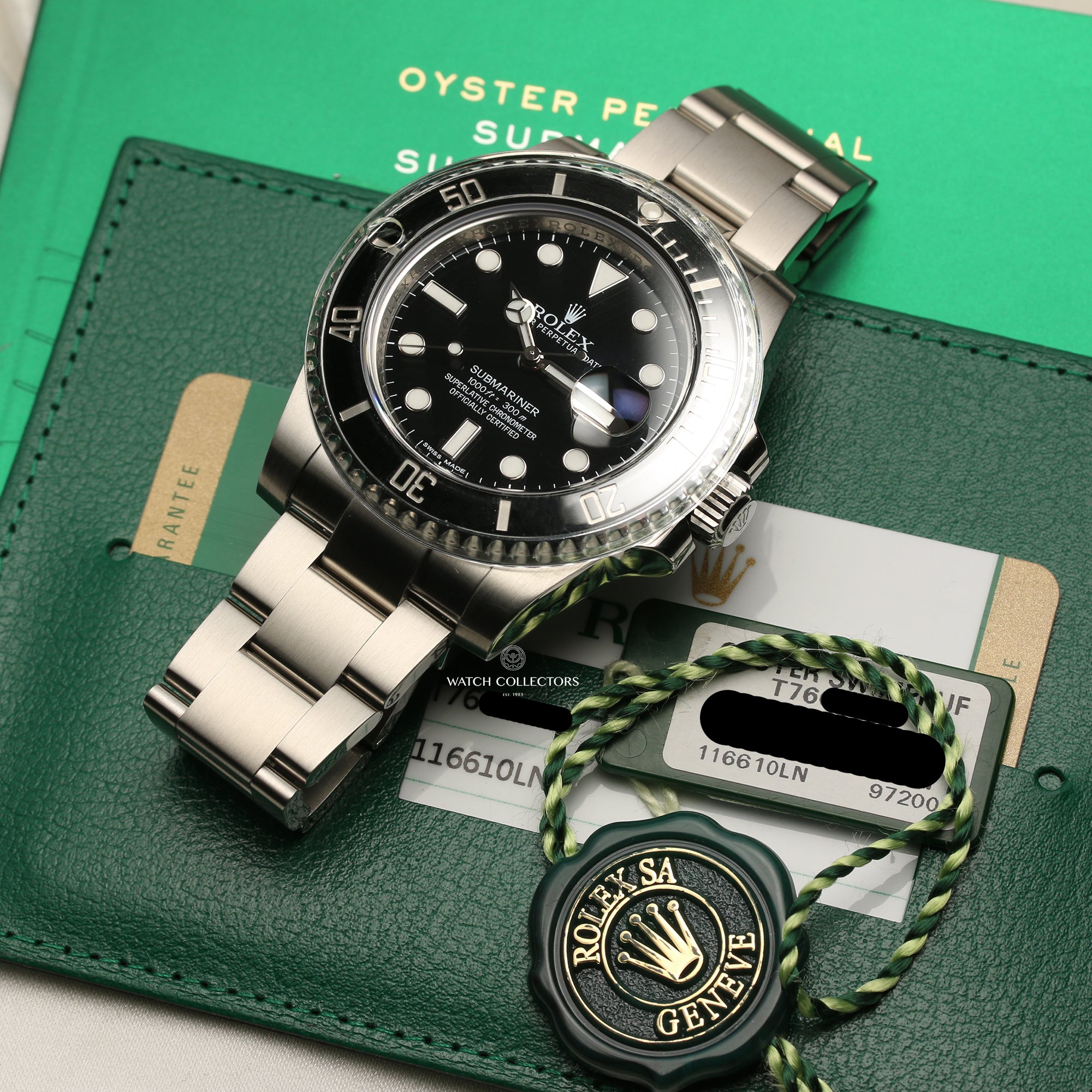 Rolex Submariner 116610LN Stainless Steel Second Hand Watch Collectors 10