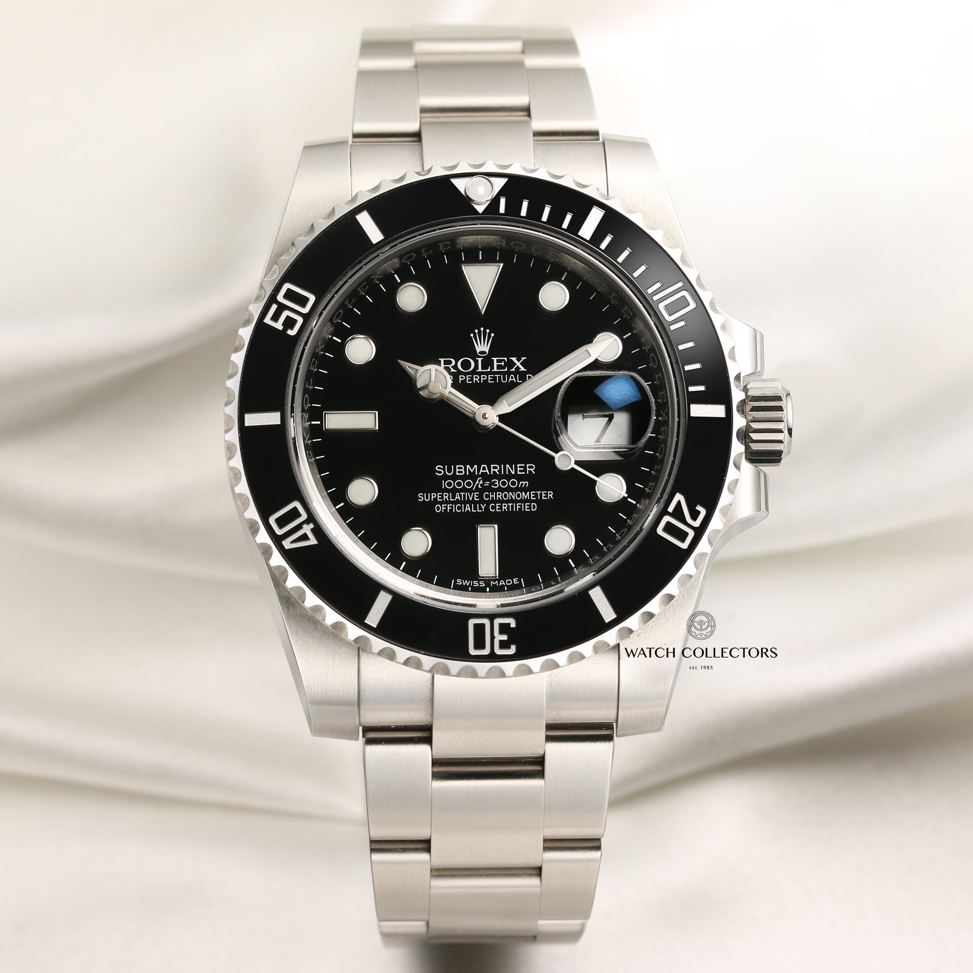 Rolex Submariner 116610LN Stainless Steel Second Hand Watch Collectors 1