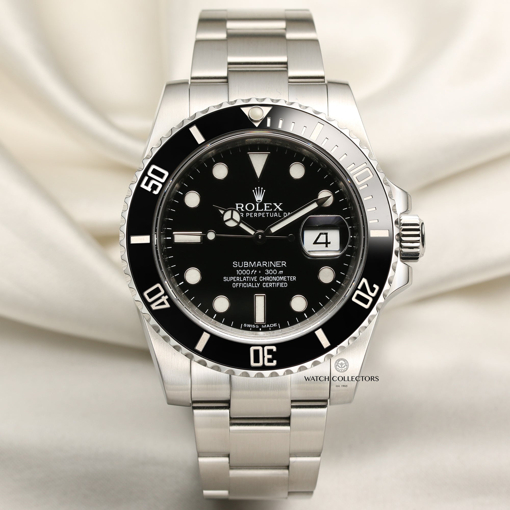 Rolex Submariner 116610LN Stainless Steel Second Hand Watch Collectors 1