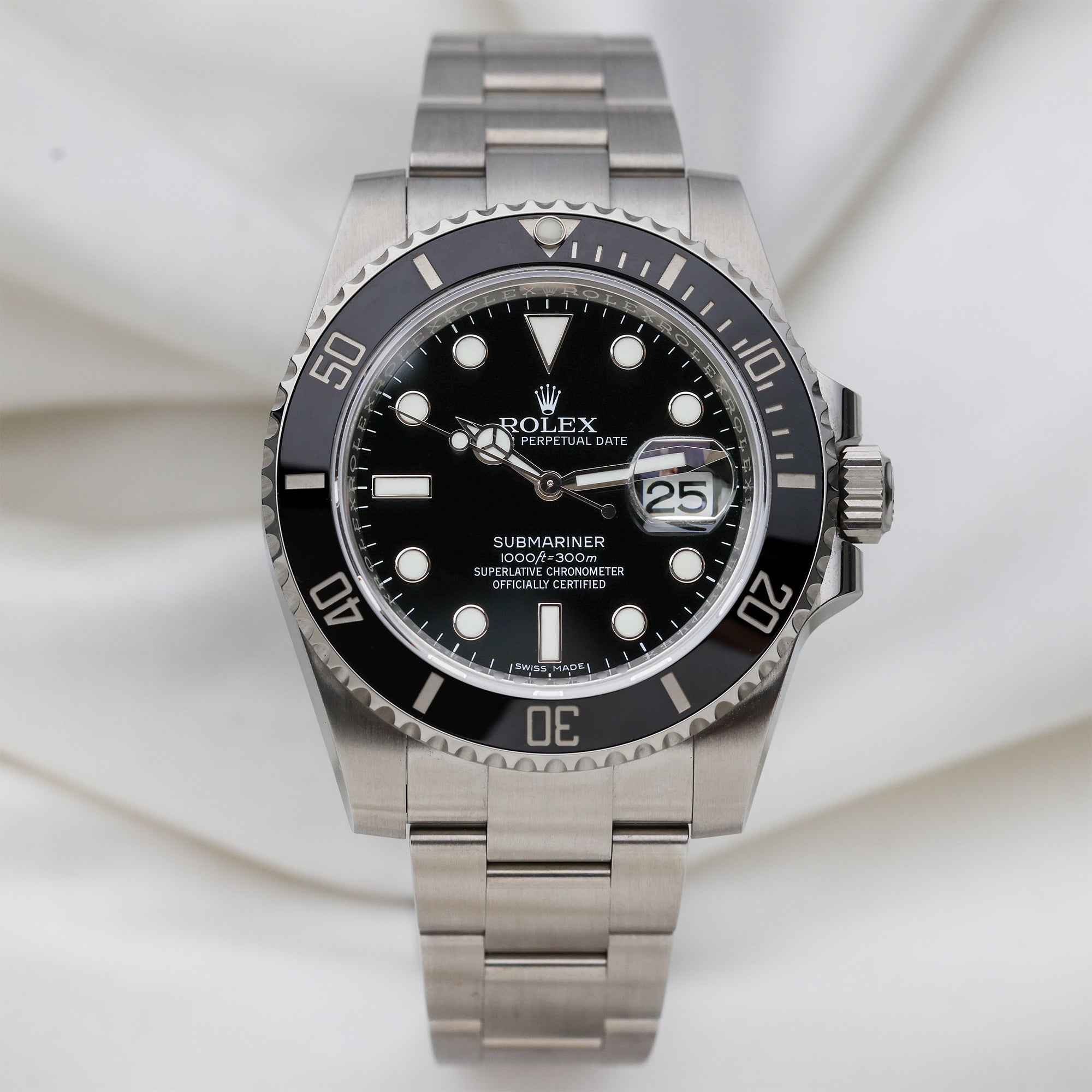 Rolex Submariner 116610LN Stainless Steel Second Hand Watch Collectors 1