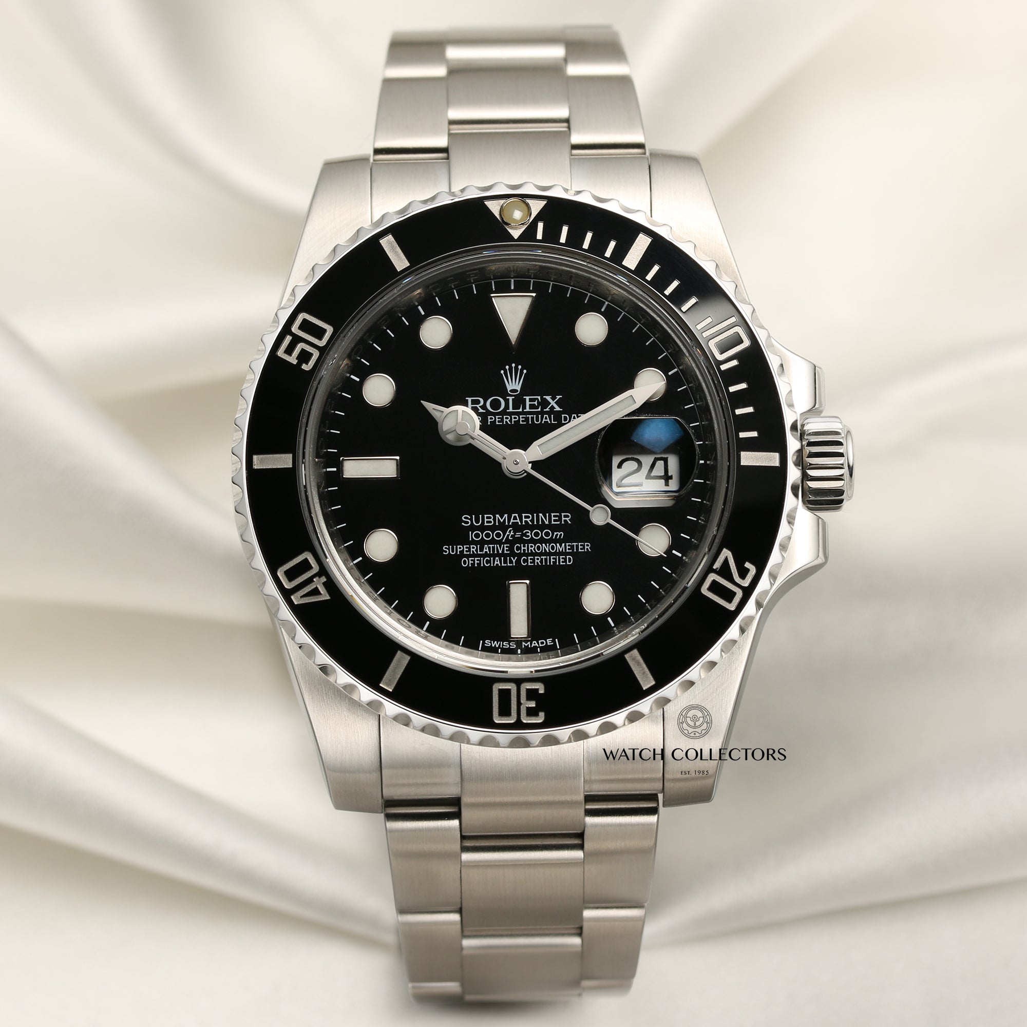 Rolex Submariner 116610LN Stainless Steel Second Hand Watch Collectors 1