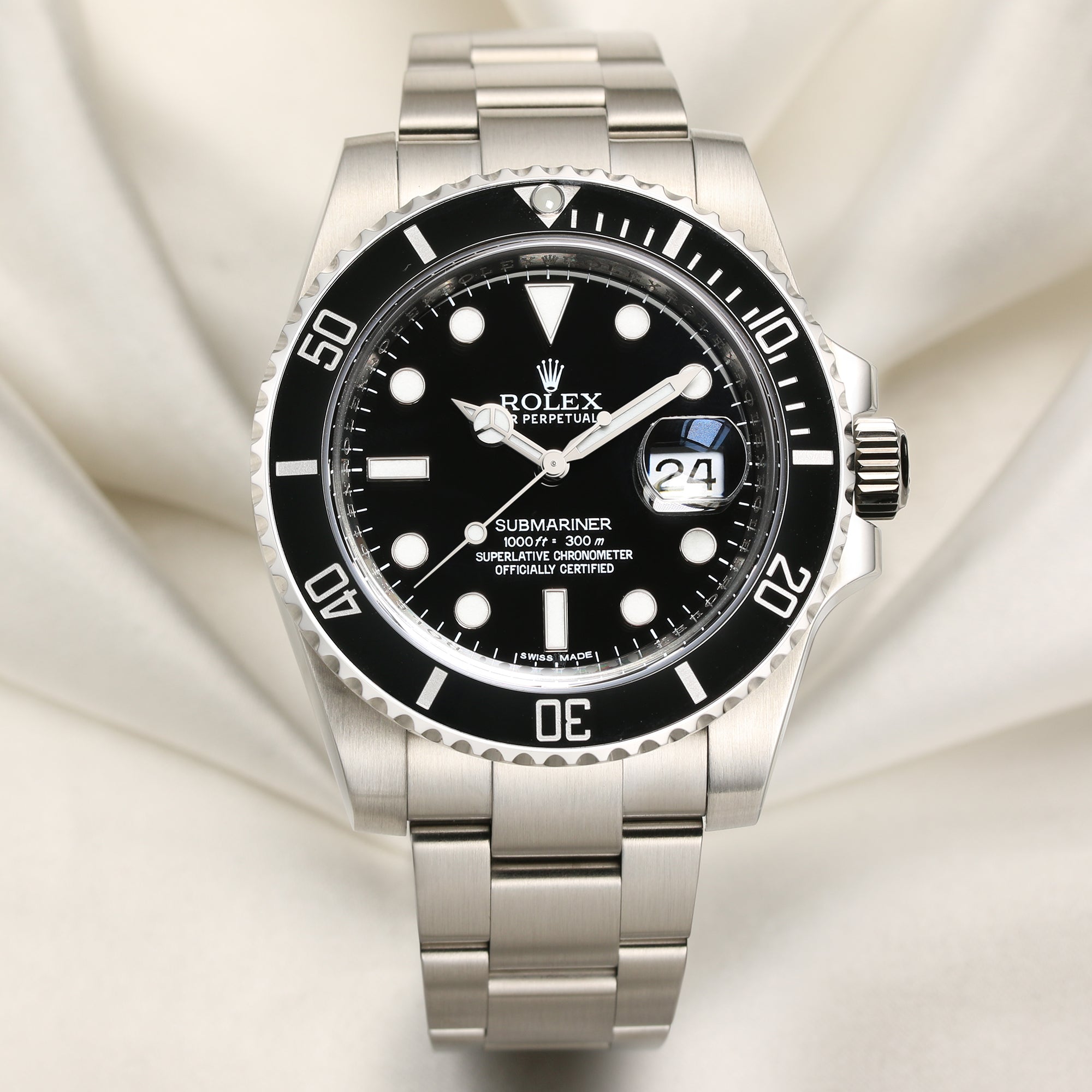Rolex Submariner 116610LN Stainless Steel Second Hand Watch Collectors 1