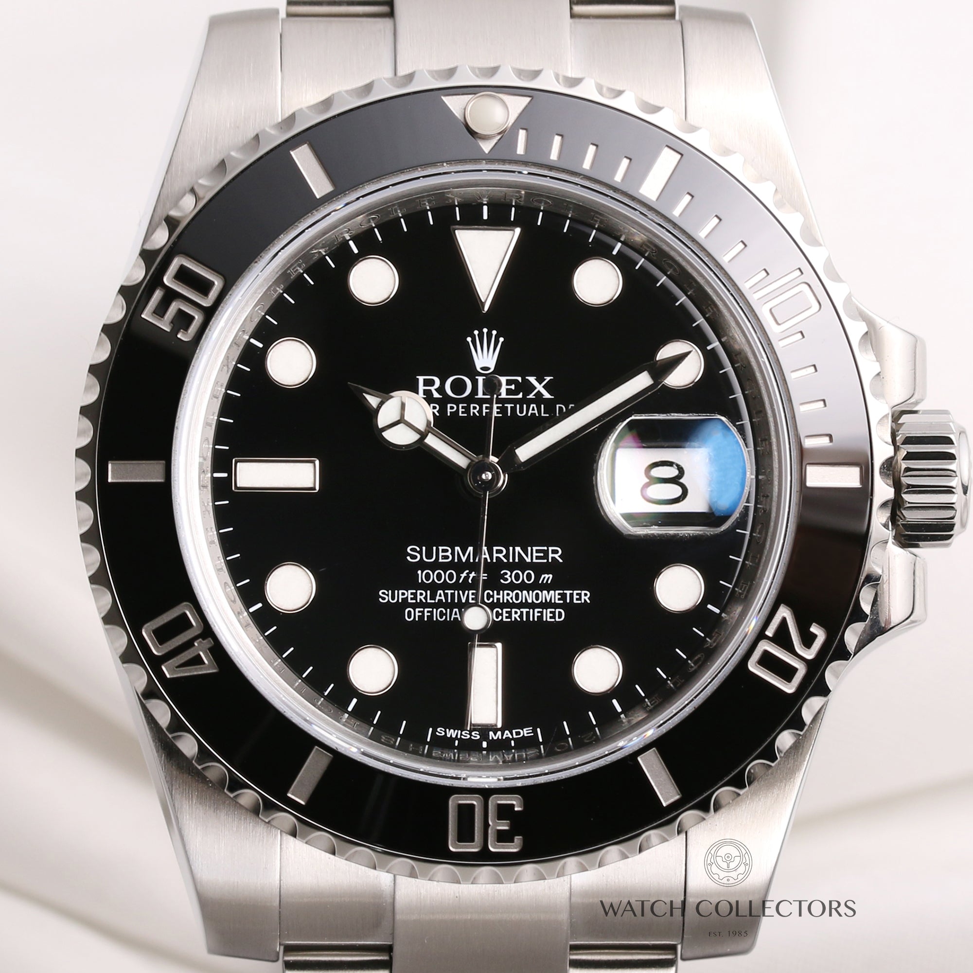 Rolex-Submariner-116610LN-Stainless-Steel-Second-Hand-Watch-Collectors-2-1