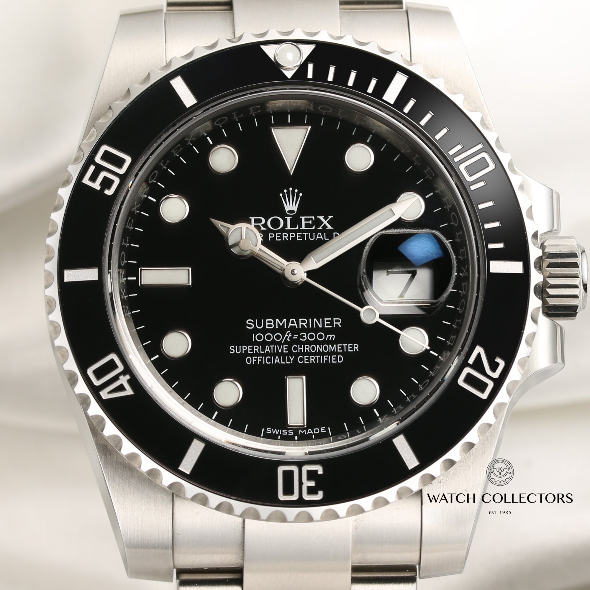 Rolex Submariner 116610LN Stainless Steel Second Hand Watch Collectors 2