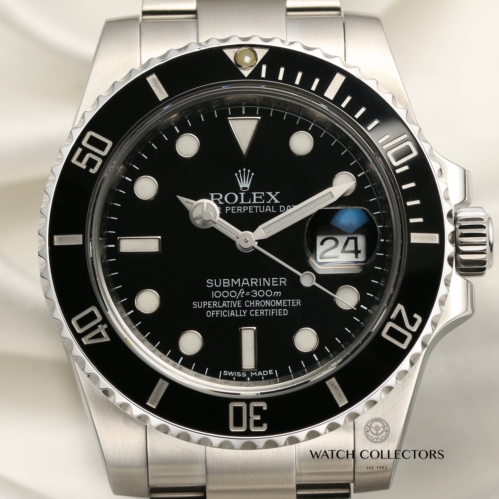 Rolex Submariner 116610LN Stainless Steel Second Hand Watch Collectors 2