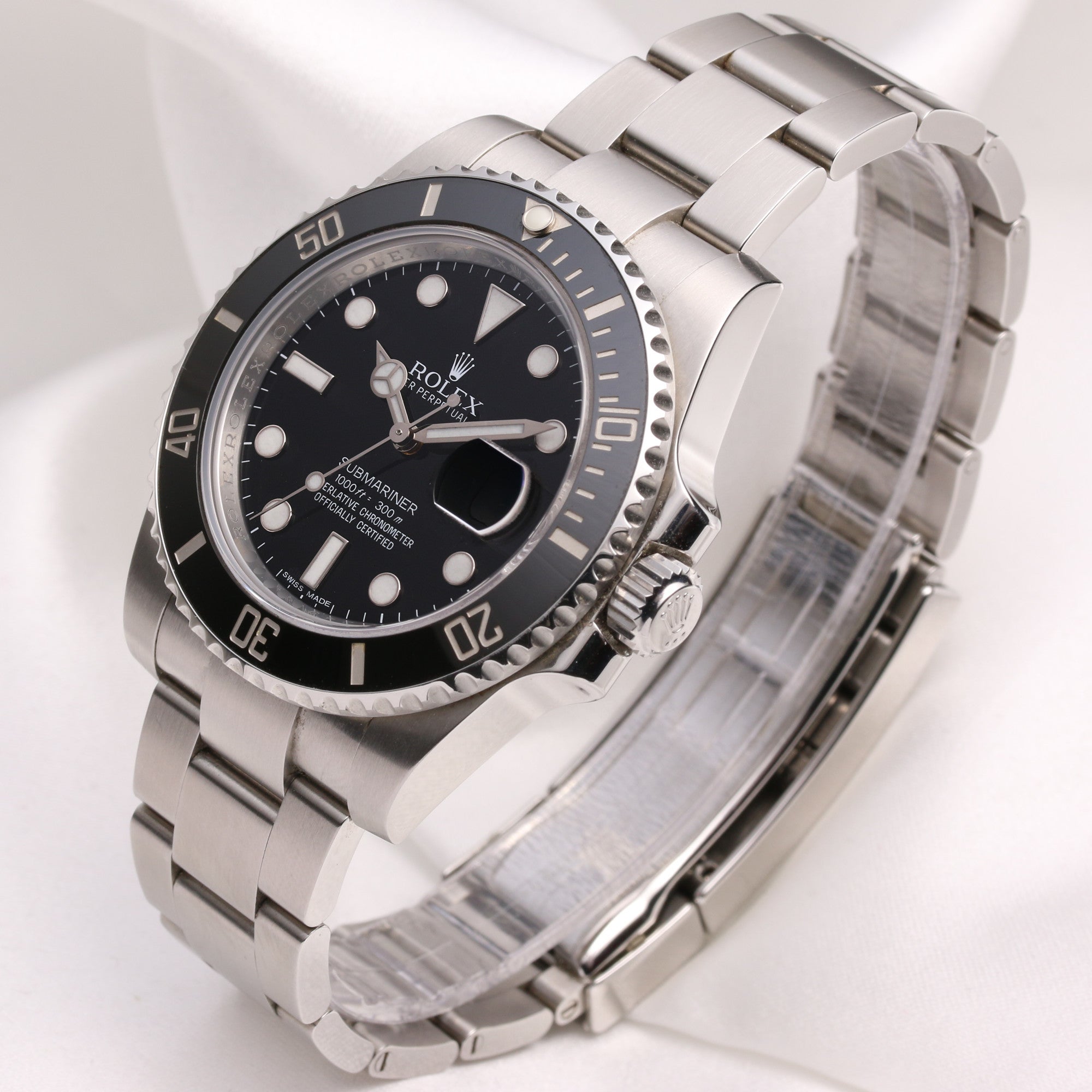 Rolex Submariner 116610LN Stainless Steel Second Hand Watch Collectors 3