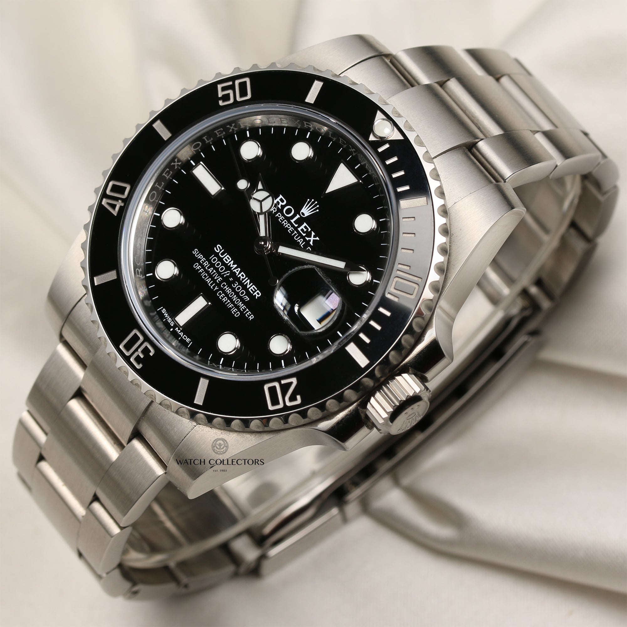 Rolex Submariner 116610LN Stainless Steel Second Hand Watch Collectors 3