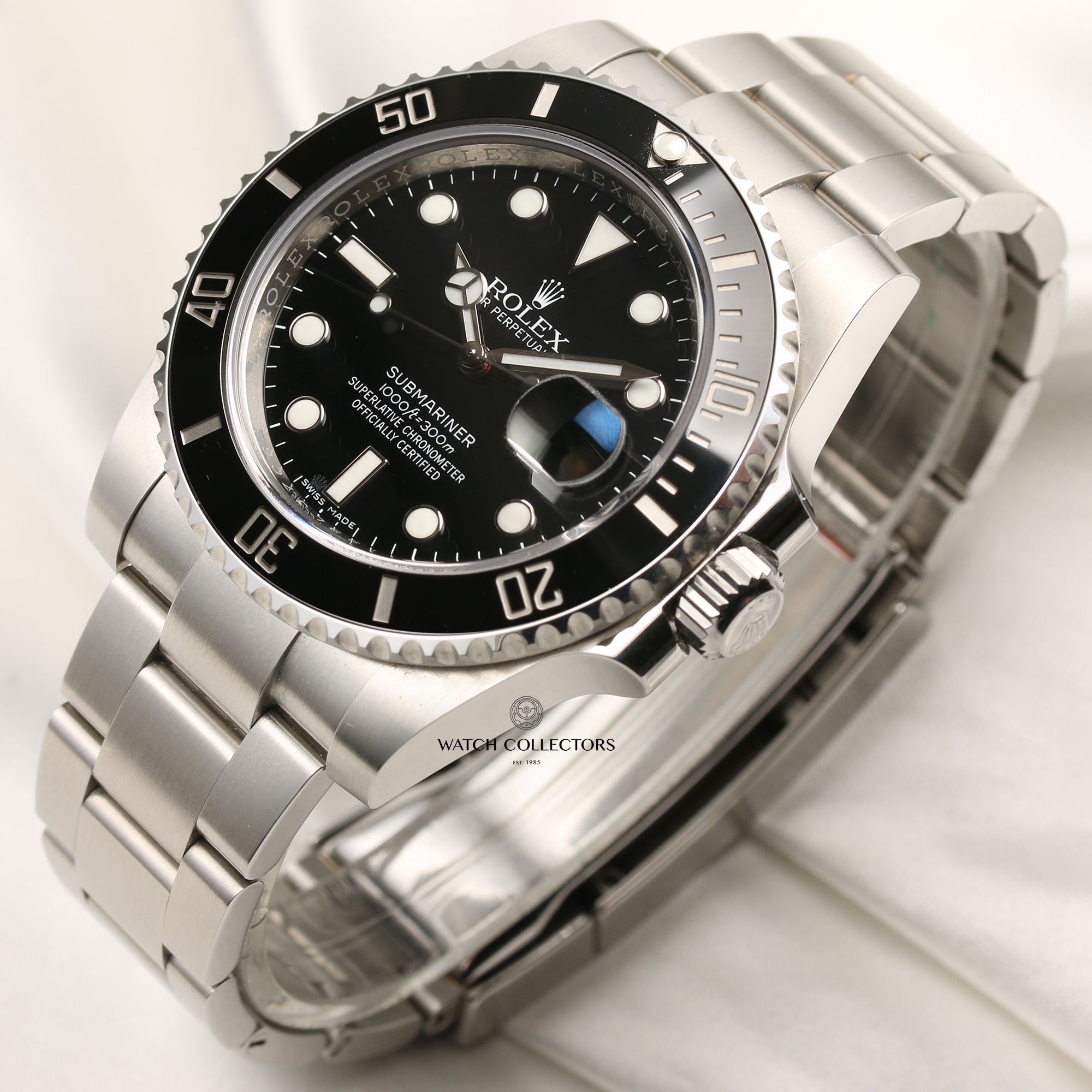 Rolex Submariner 116610LN Stainless Steel Second Hand Watch Collectors 3