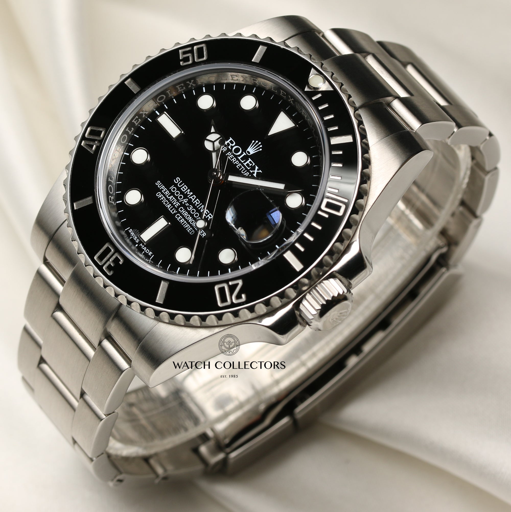 Rolex Submariner 116610LN Stainless Steel Second Hand Watch Collectors 3