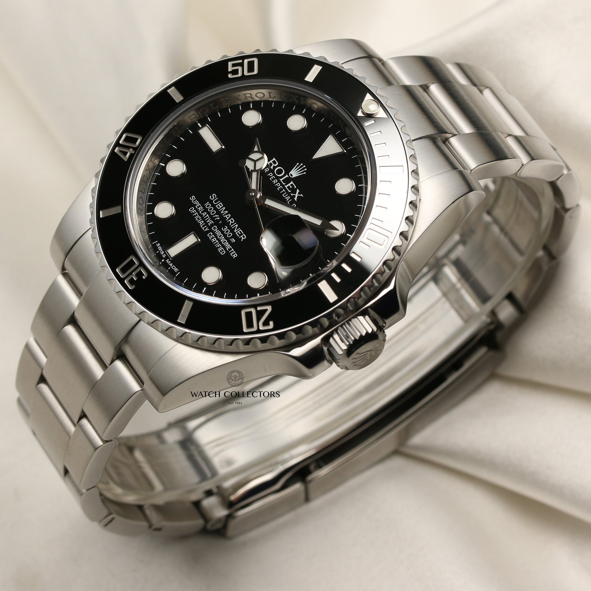 Rolex Submariner 116610LN Stainless Steel Second Hand Watch Collectors 3
