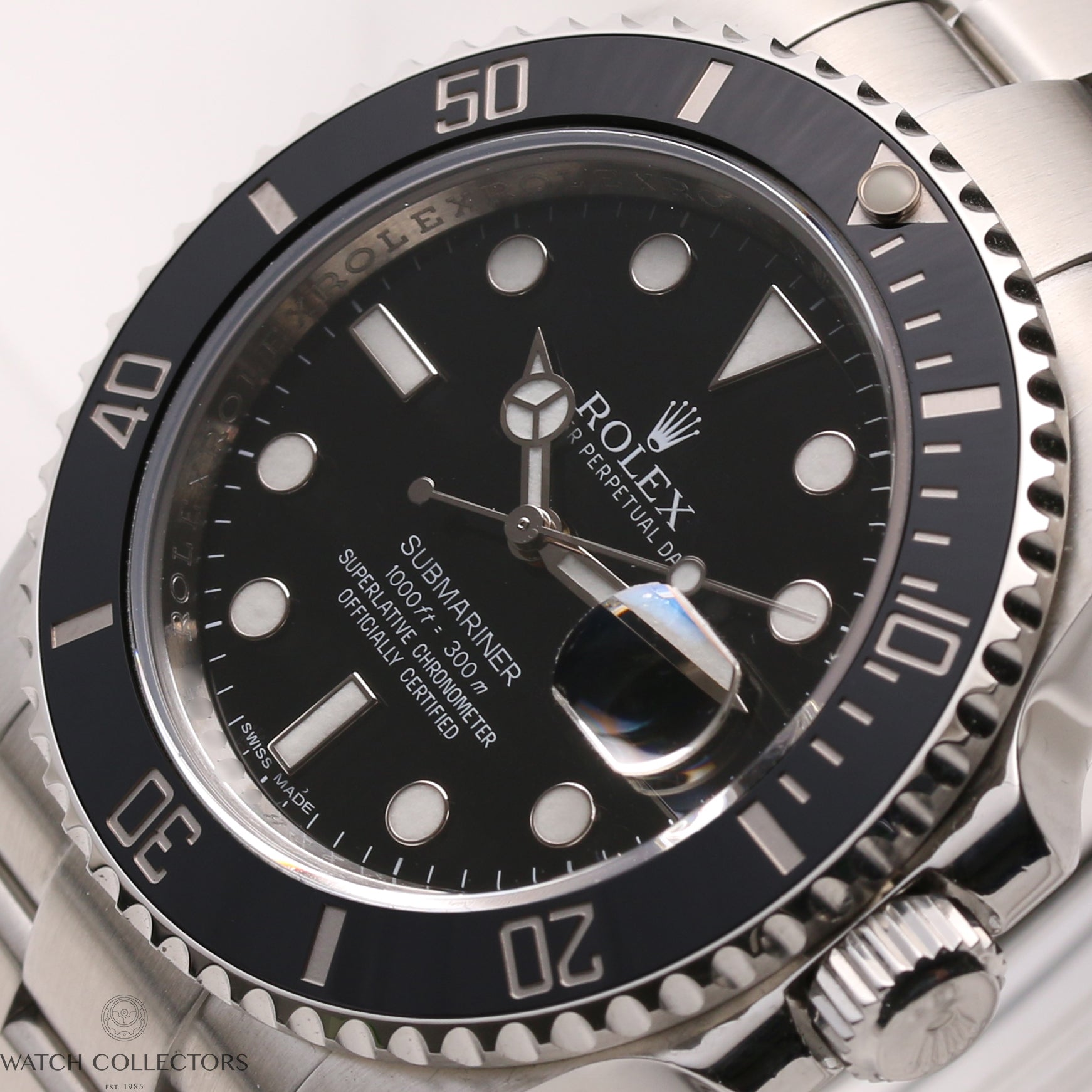 Rolex-Submariner-116610LN-Stainless-Steel-Second-Hand-Watch-Collectors-4